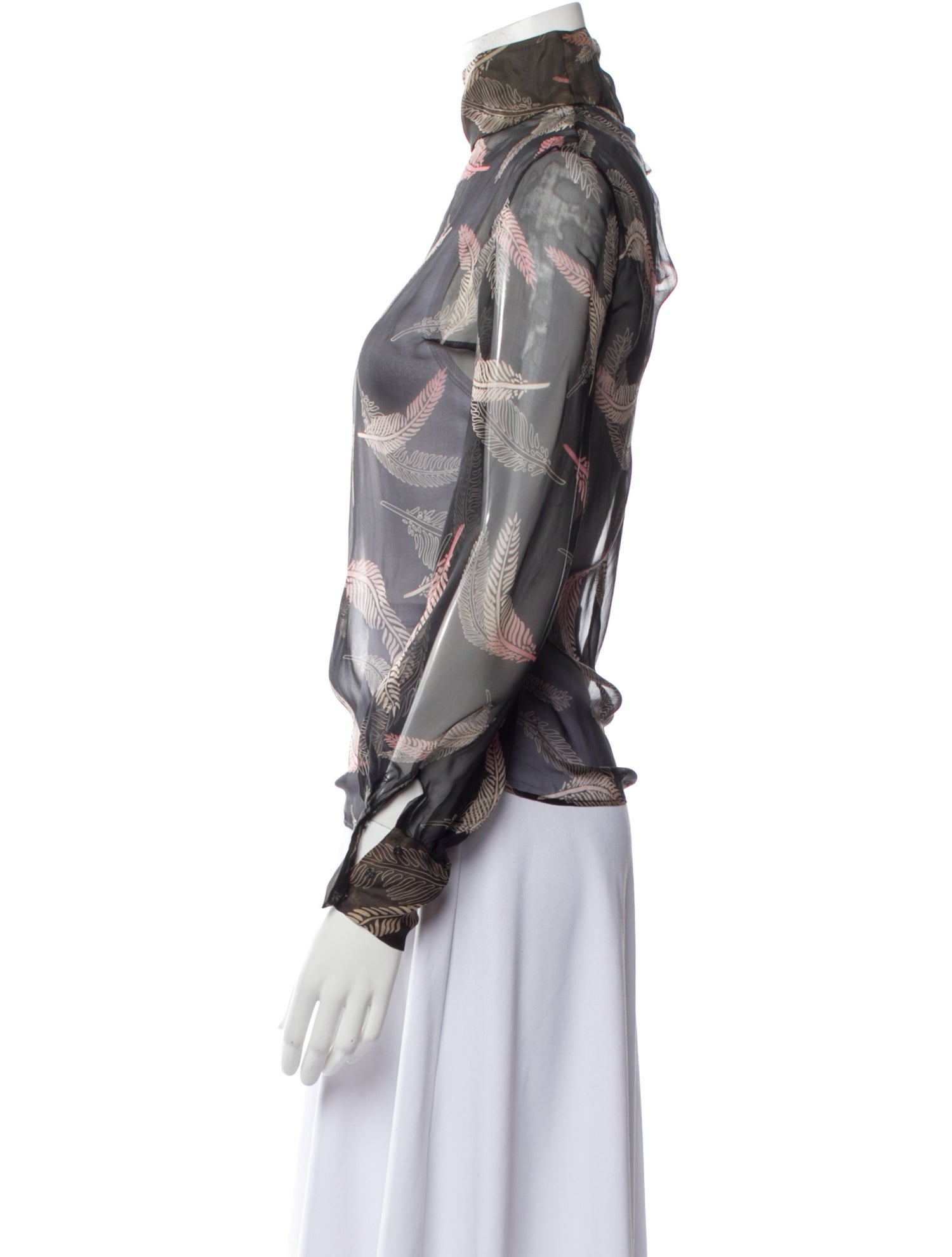 Valentino Silk Printed Blouse