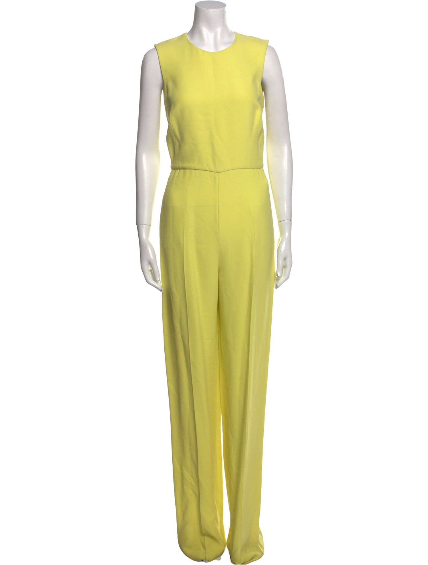 Valentino Silk Crew Neck Jumpsuit