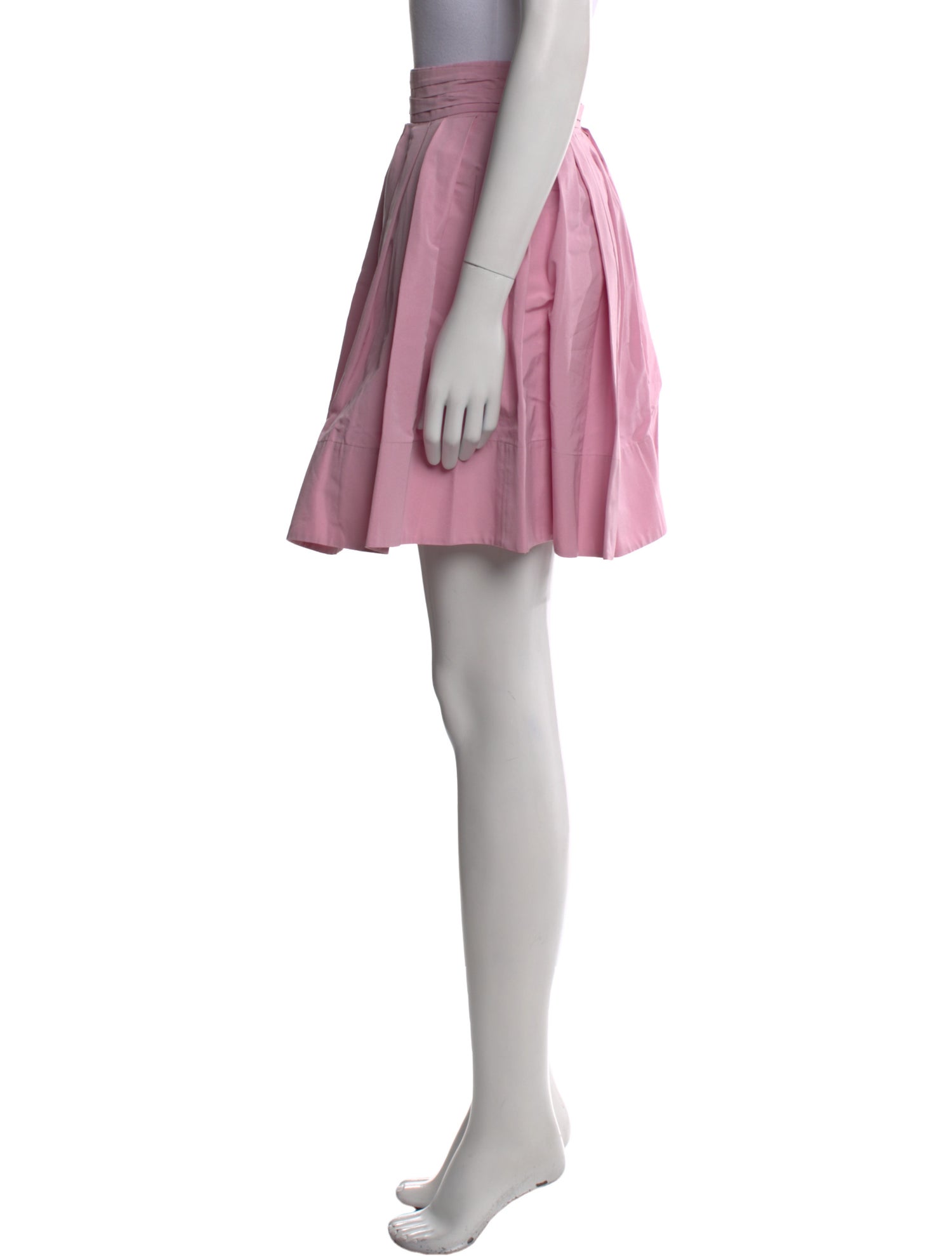 Valentino Pleated Accents Mini Skirt w/ Tags