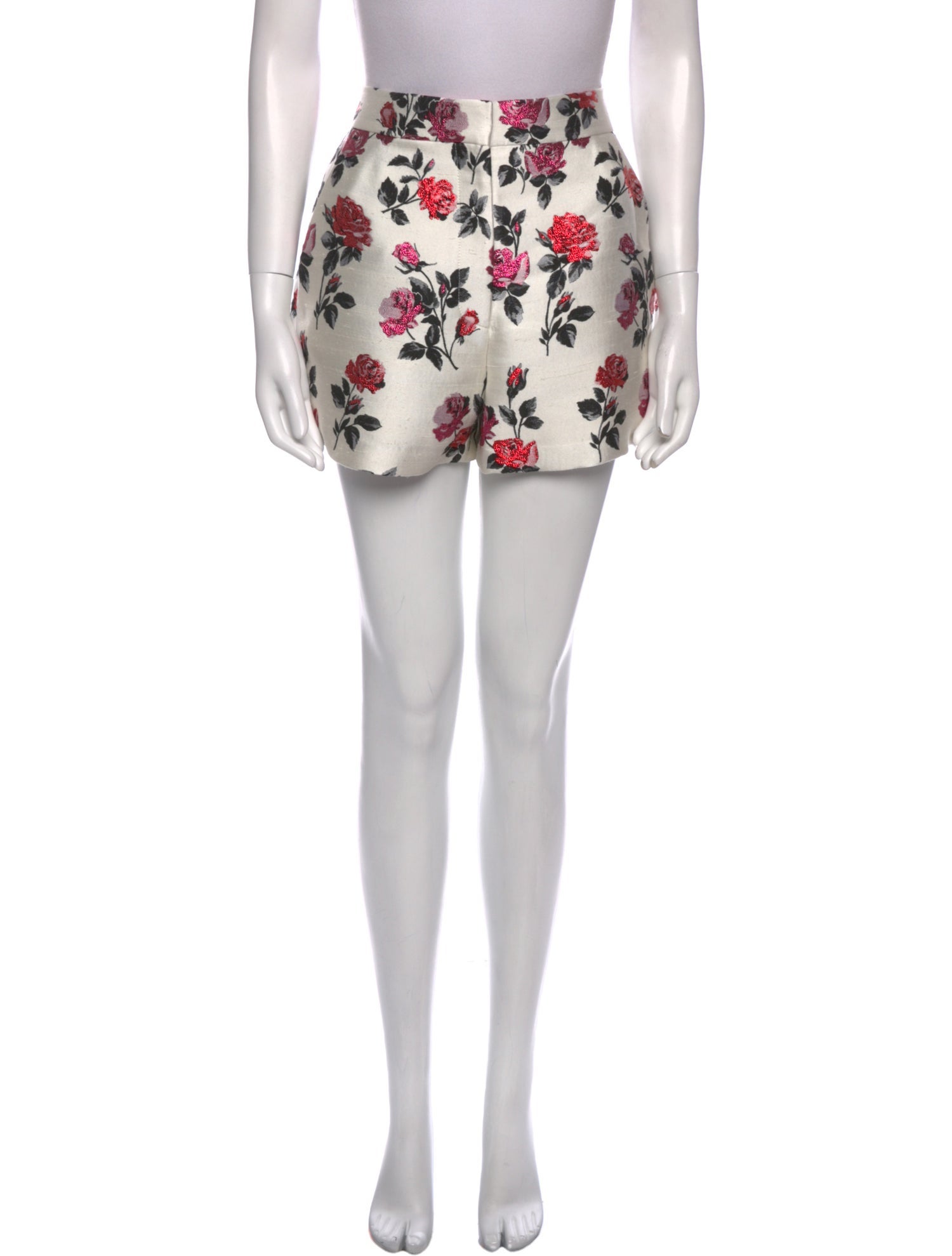 Valentino Silk Mini Shorts