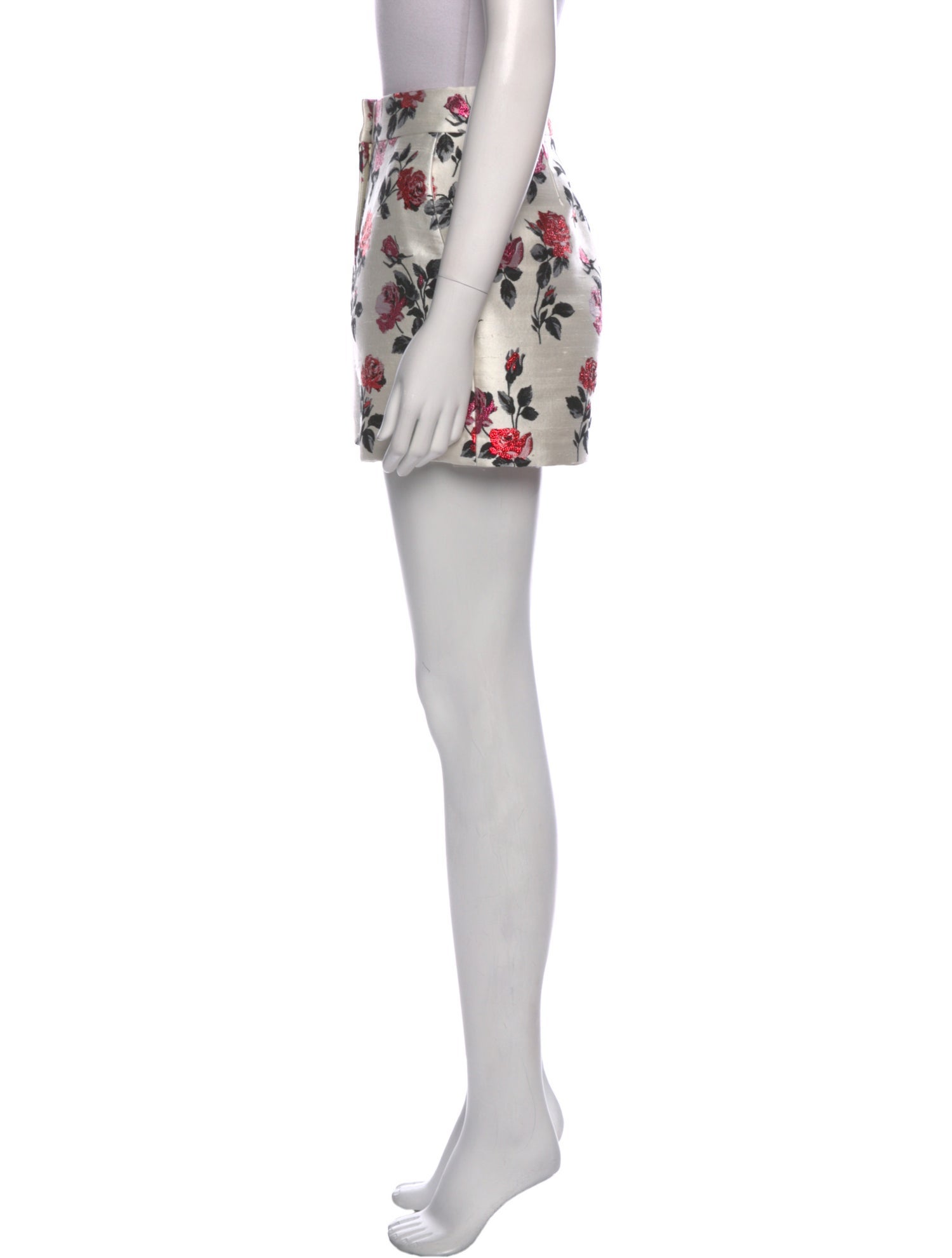 Valentino Silk Mini Shorts