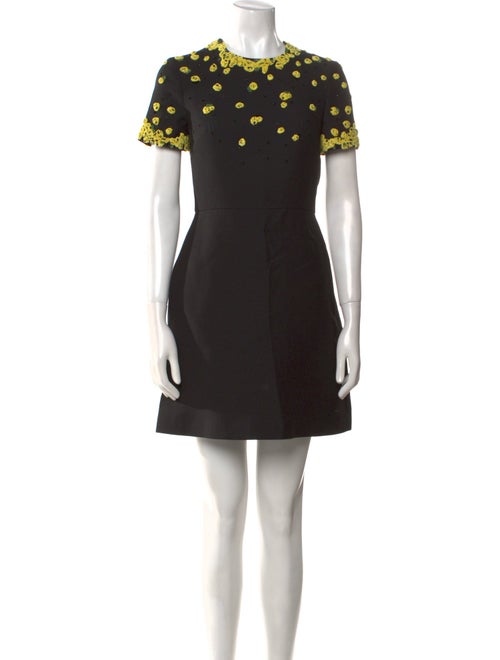 Valentino Virgin Wool Mini Dress