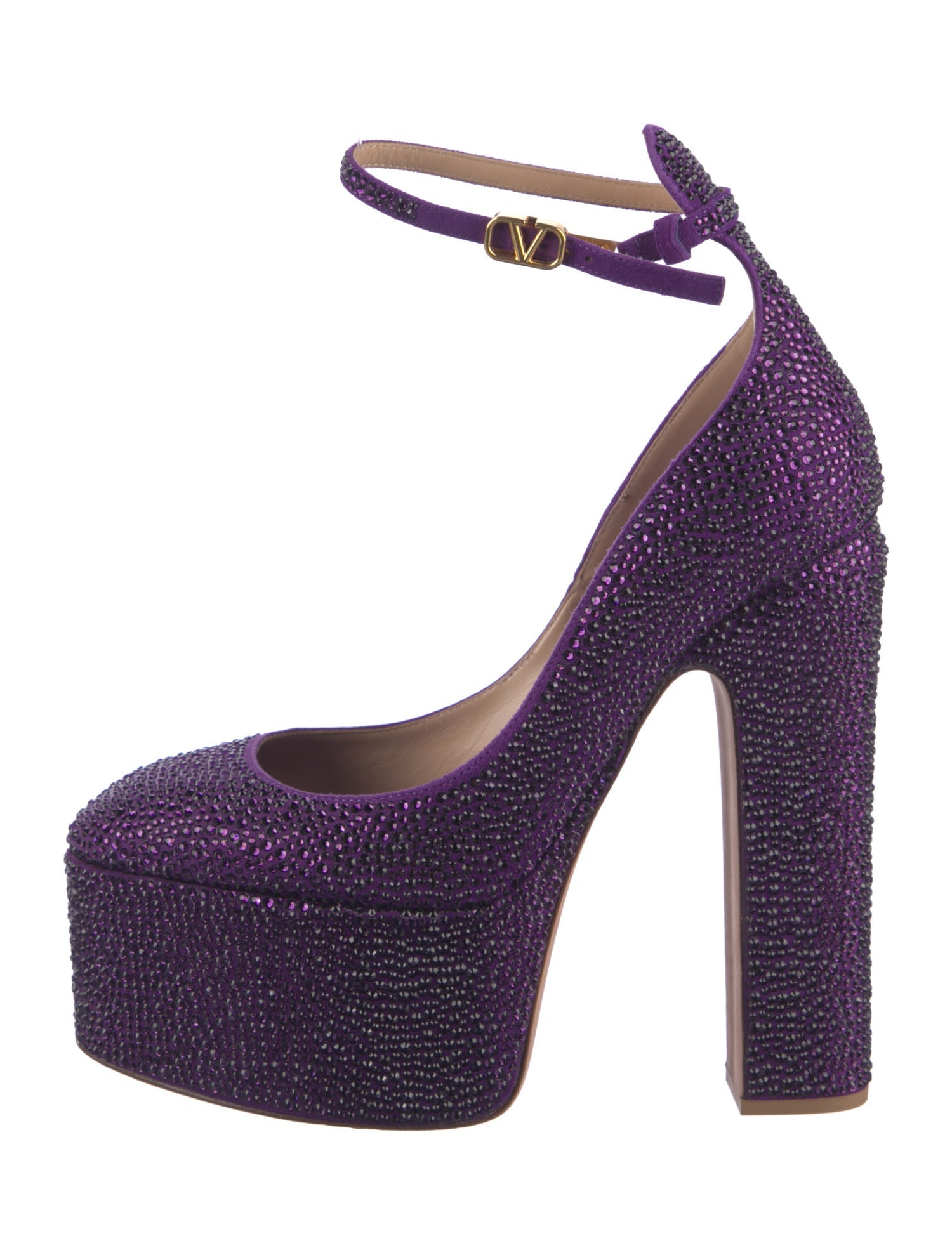 Valentino Crystal Crystal Embellishments Pumps