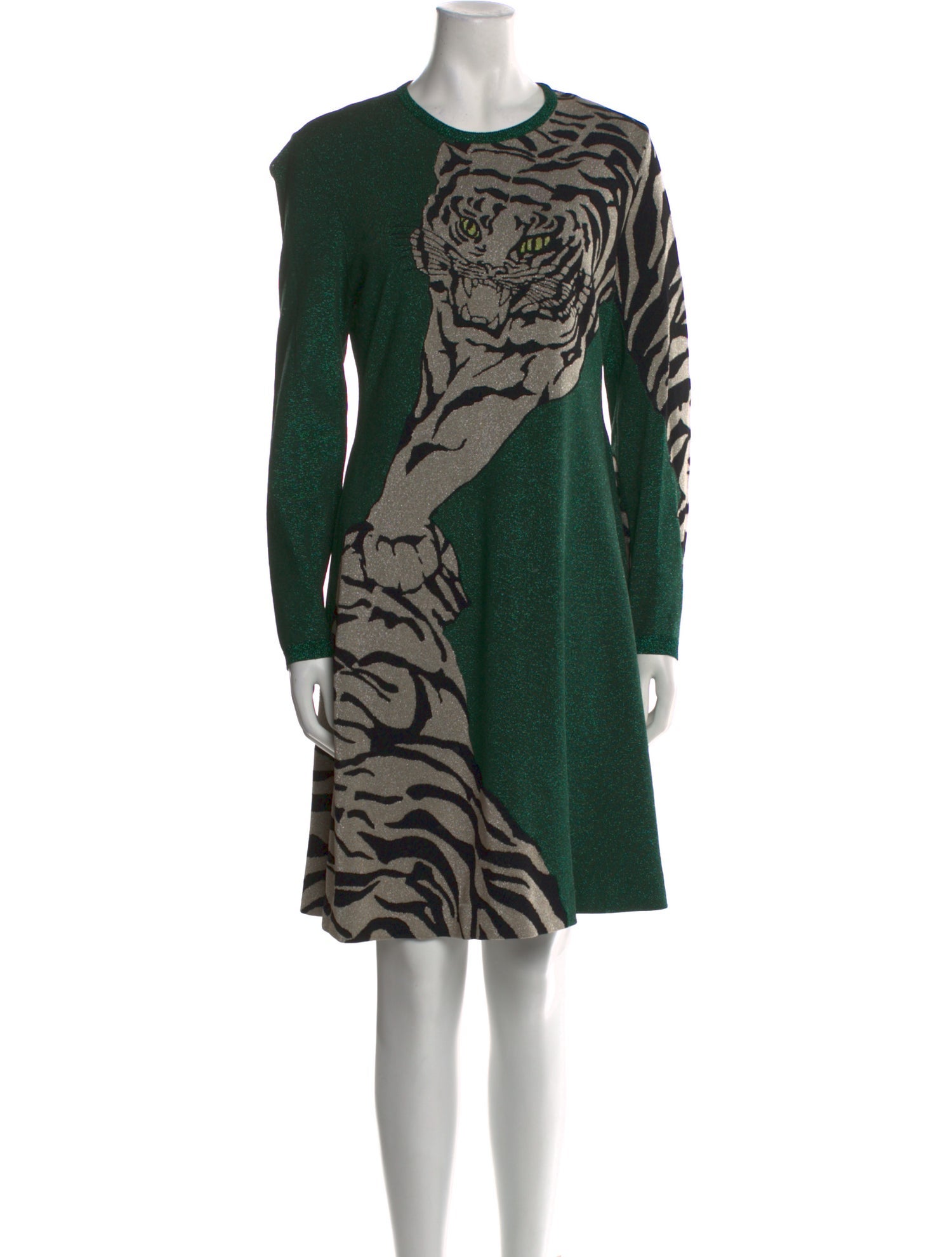 Valentino Silk Knee-Length Dress