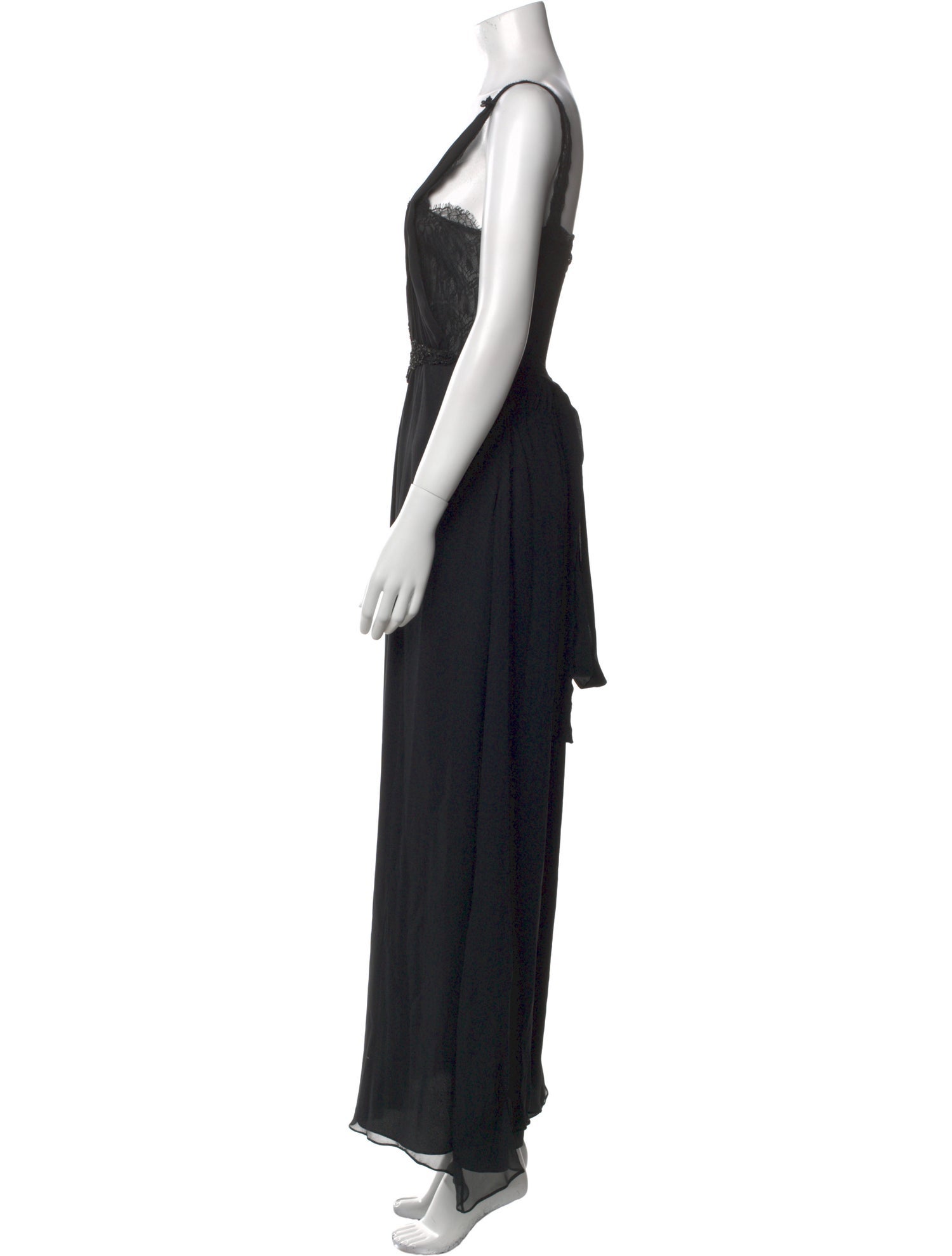 Valentino Silk Long Dress