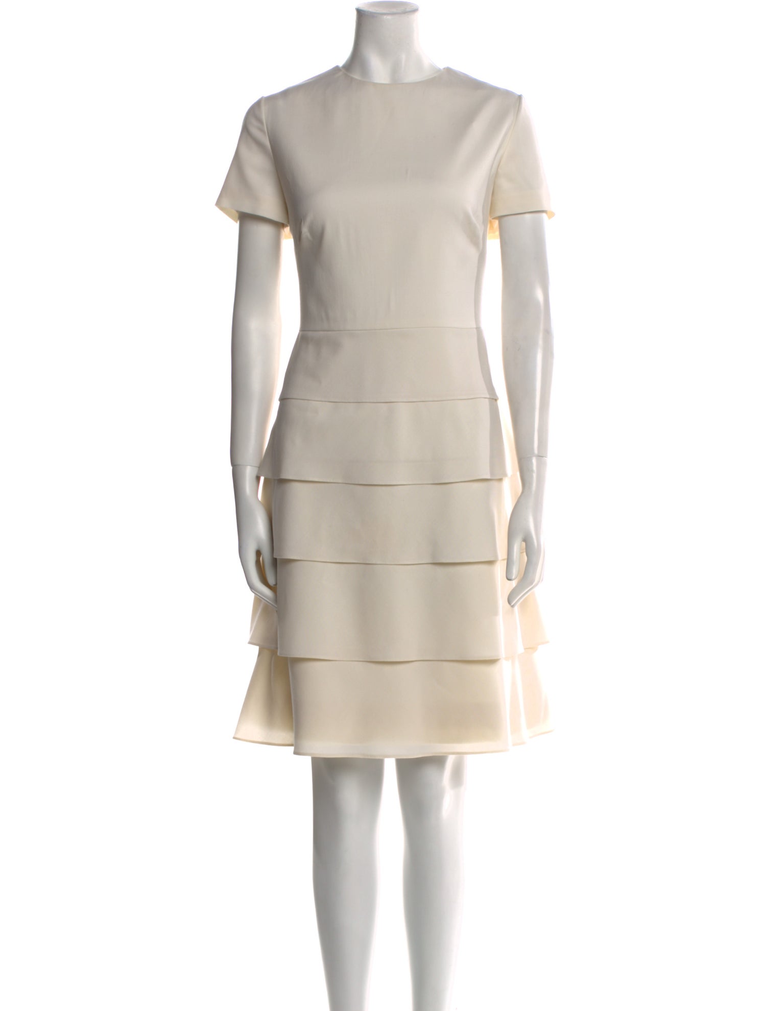 Valentino Virgin Wool Knee-Length Dress