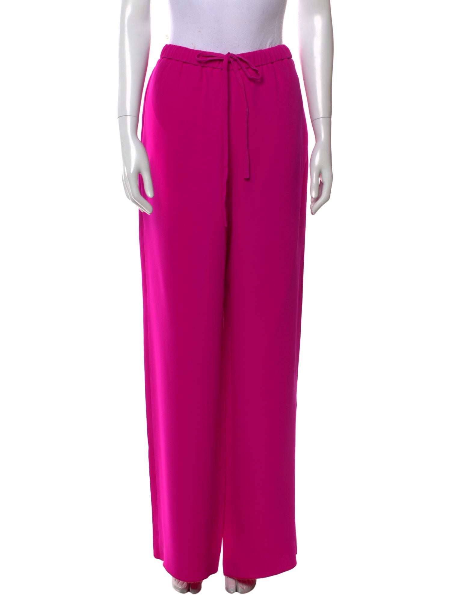 Valentino Silk Wide Leg Pants