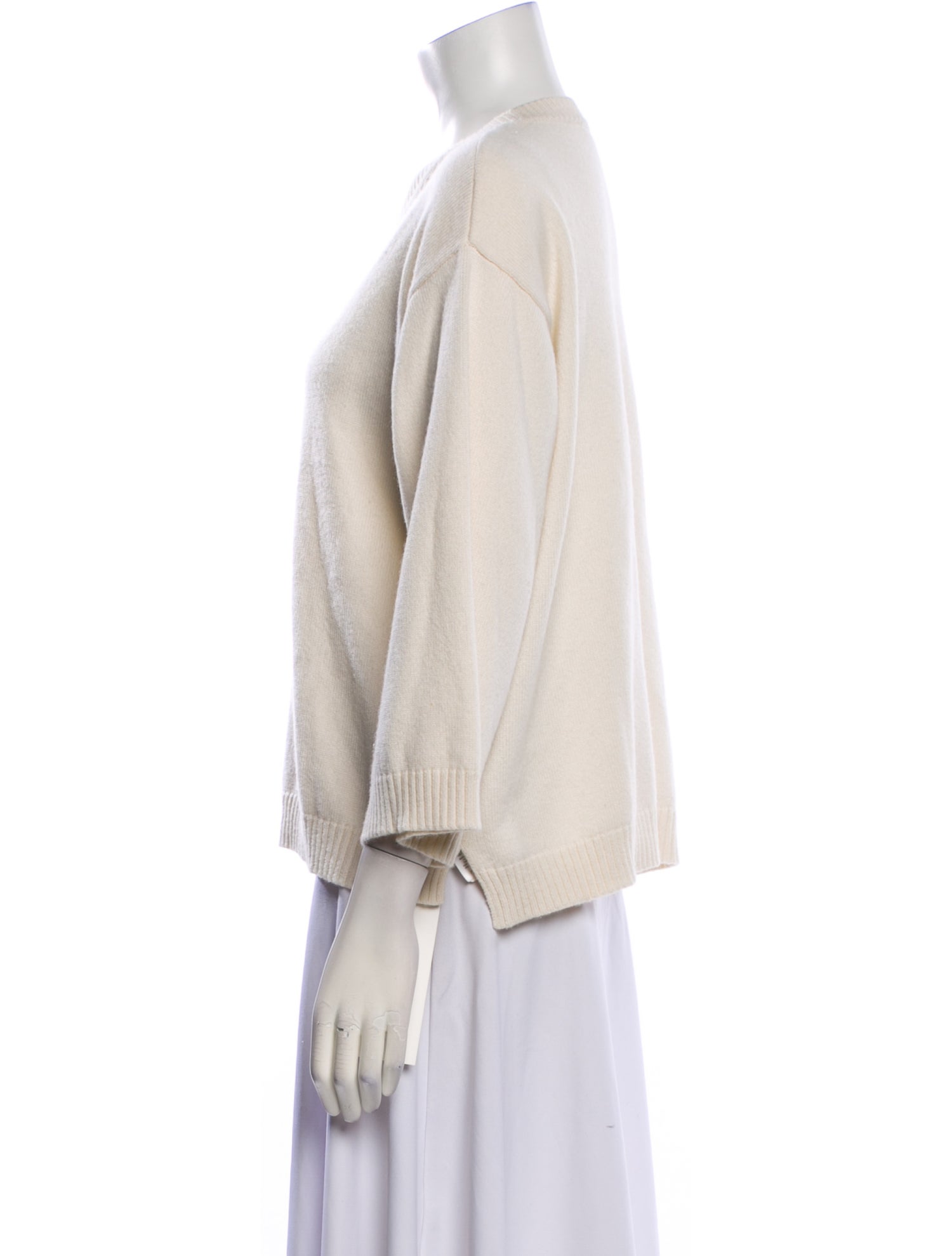 Valentino Cashmere Scoop Neck Sweater