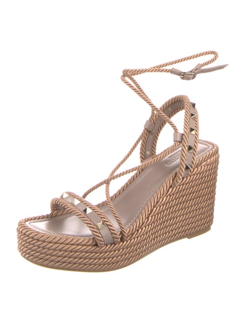 Valentino Rockstud Accents Studded Accents Espadrilles