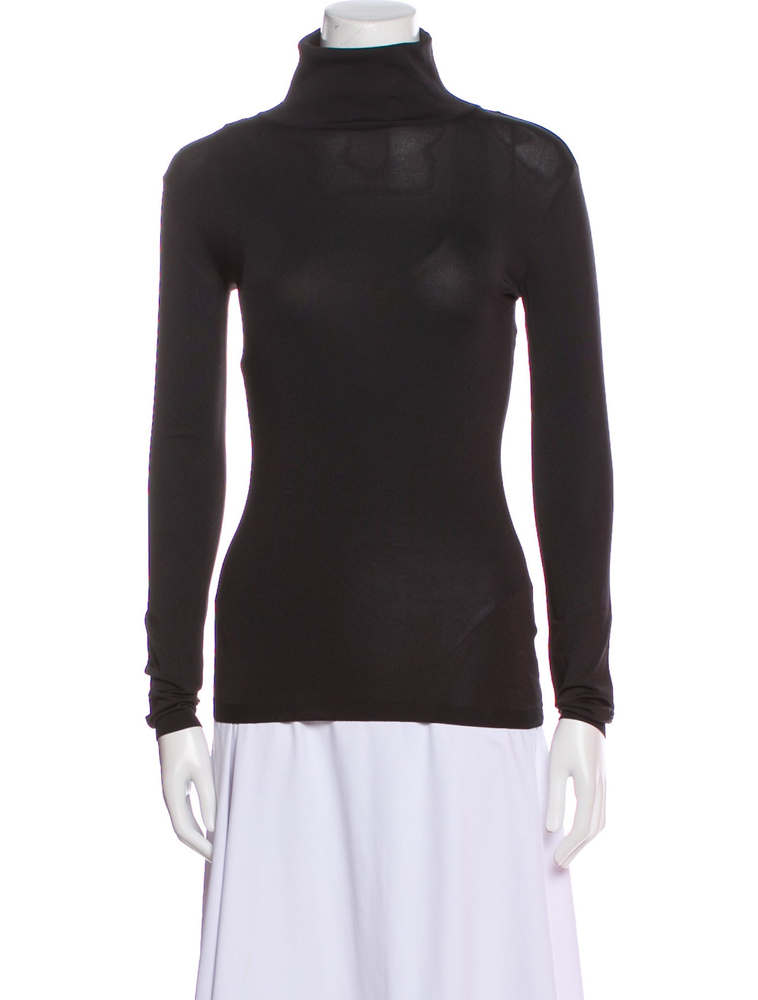 Valentino Silk Turtleneck Top