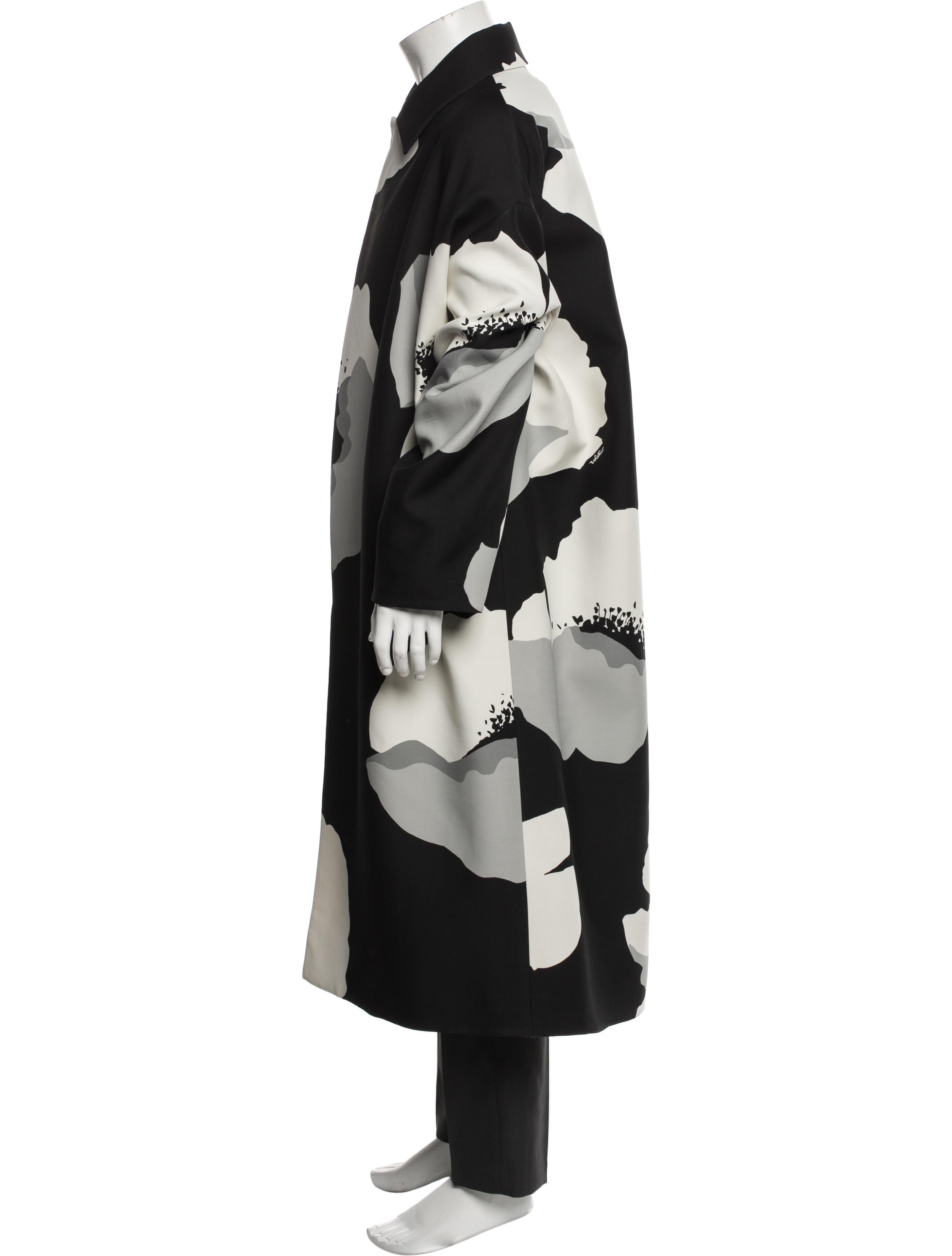 Valentino Virgin Wool Floral Print Jacket