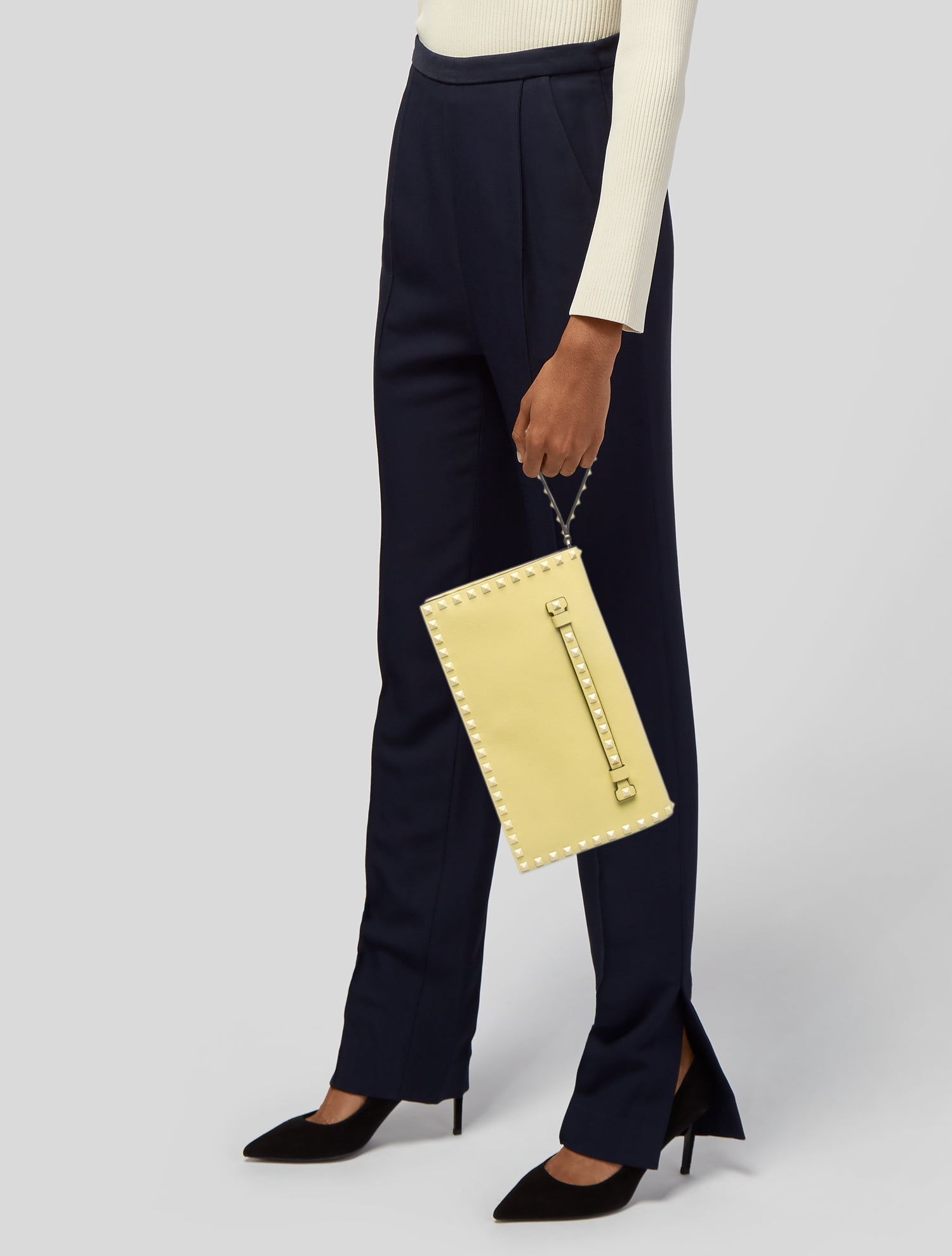 Valentino Rockstud Clutch