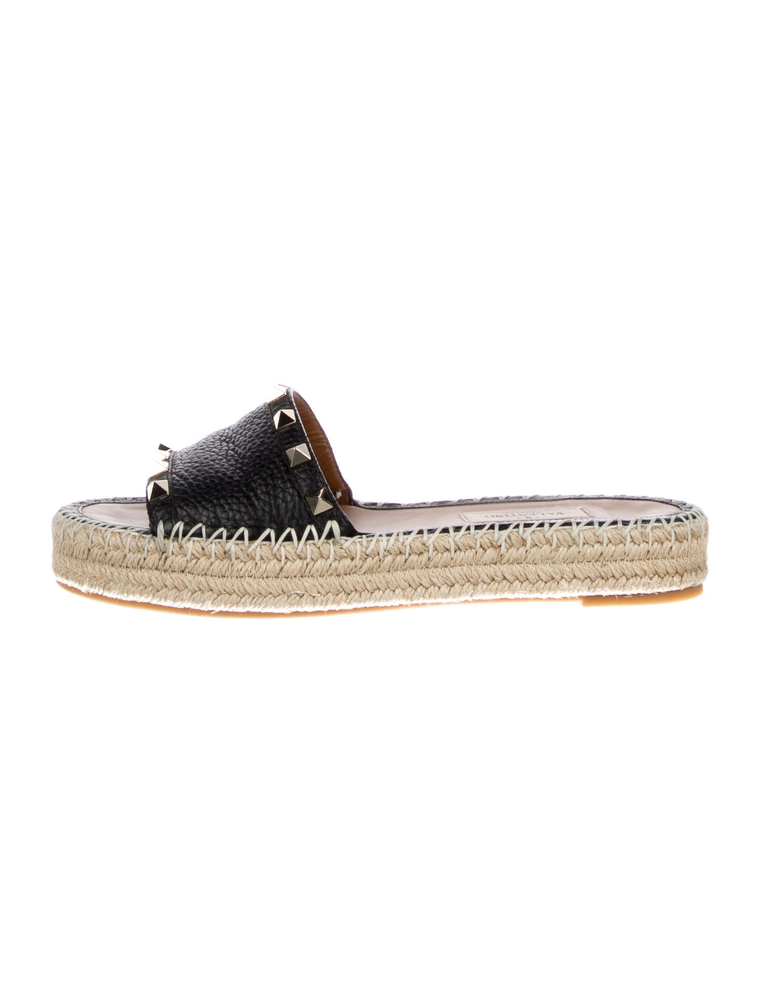 Valentino Rockstud Rockstud Accents Espadrilles