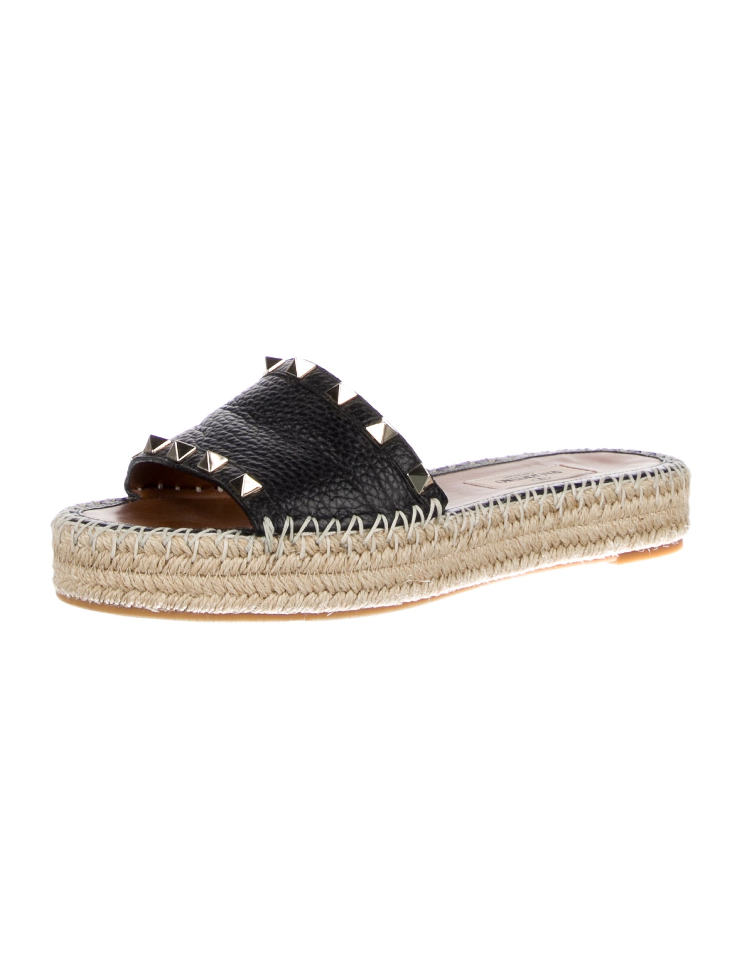 Valentino Rockstud Rockstud Accents Espadrilles