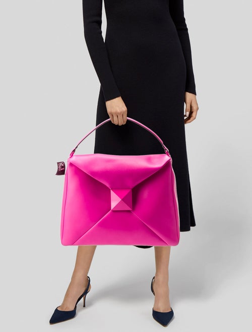 Valentino Rockstud Top Handle Bag