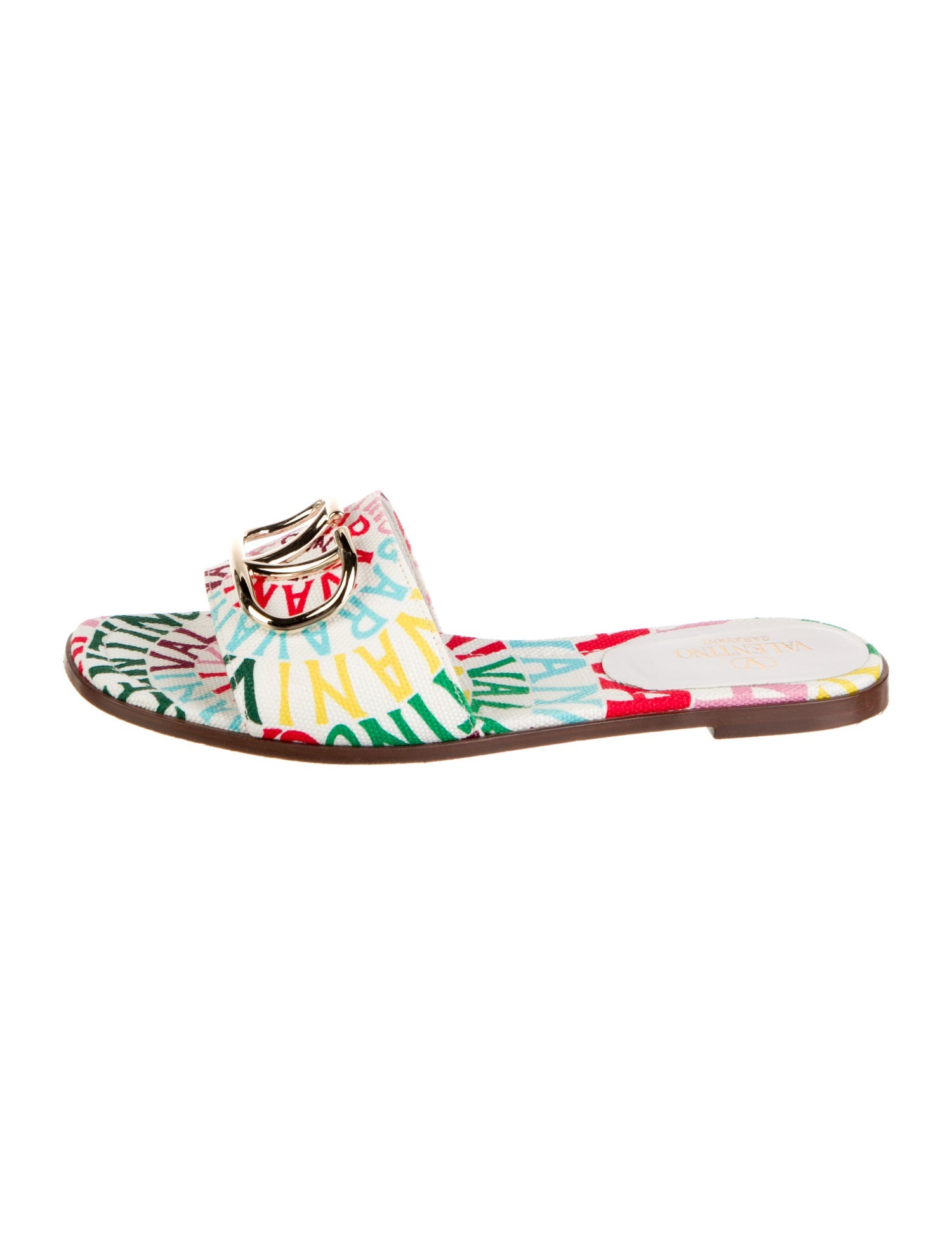 Valentino Canvas Printed Slides