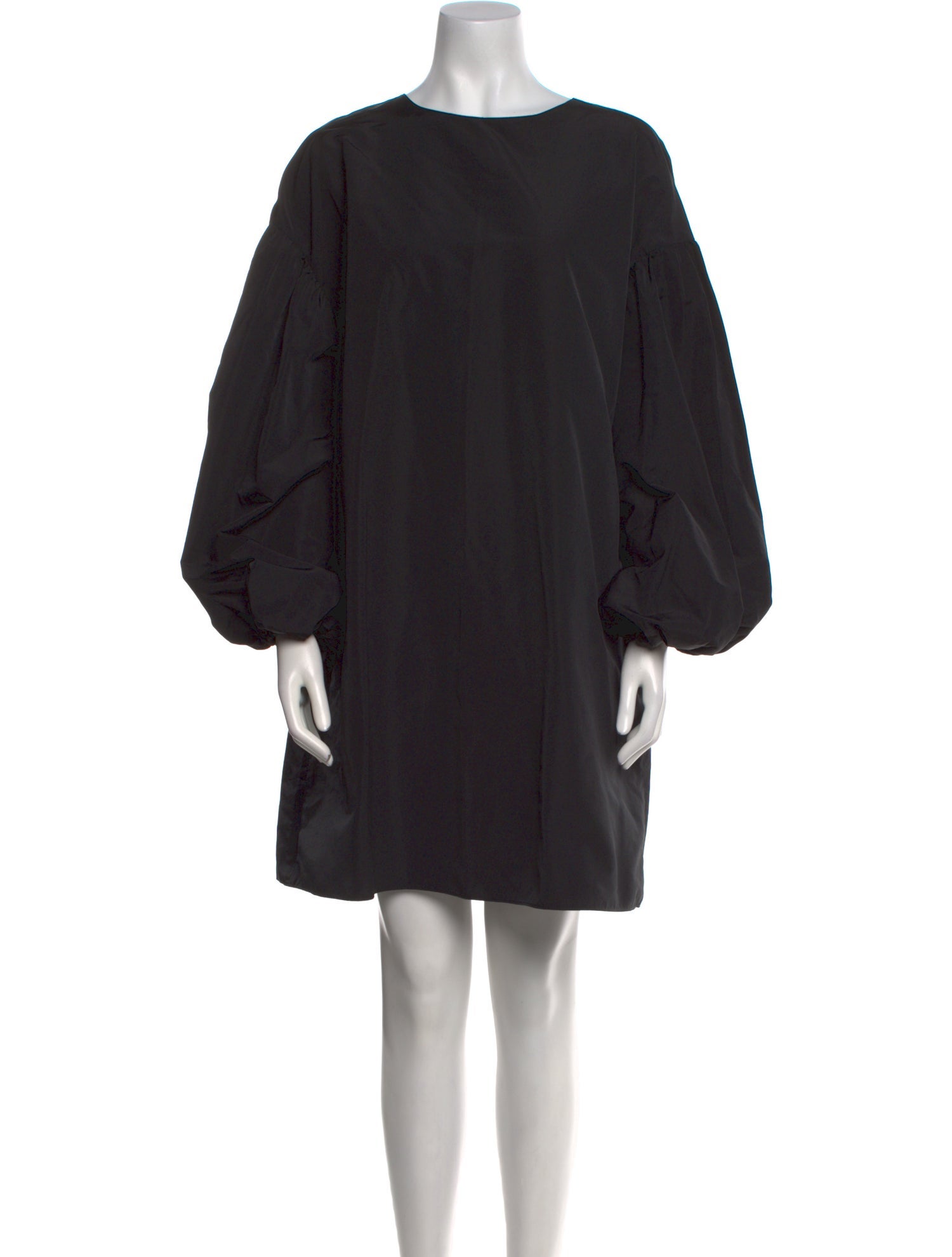 Valentino Bateau Neckline Mini Dress