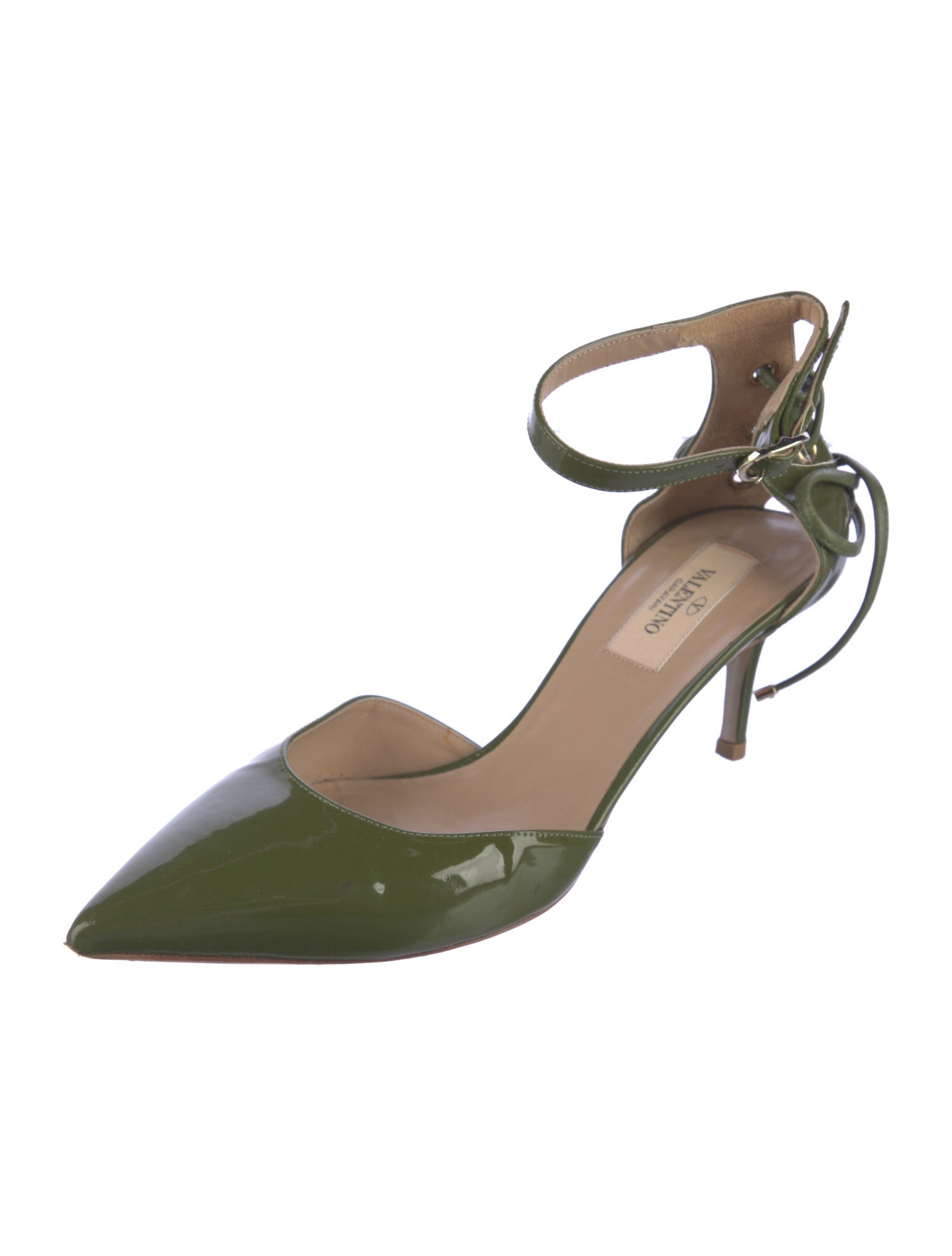 Valentino Patent Leather D'Orsay Pumps