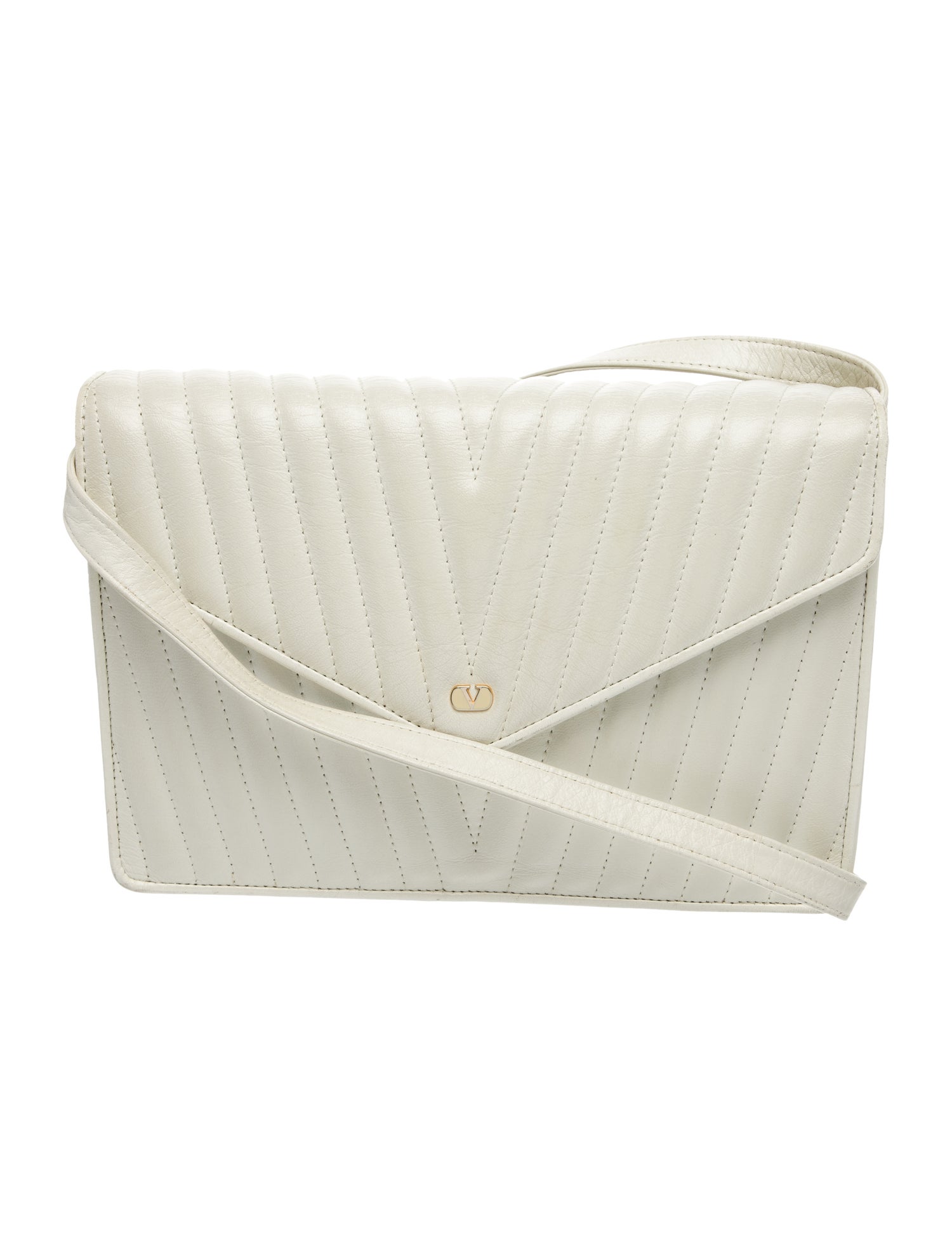 Valentino Garavani Atelier Leather Shoulder Bag Vintage