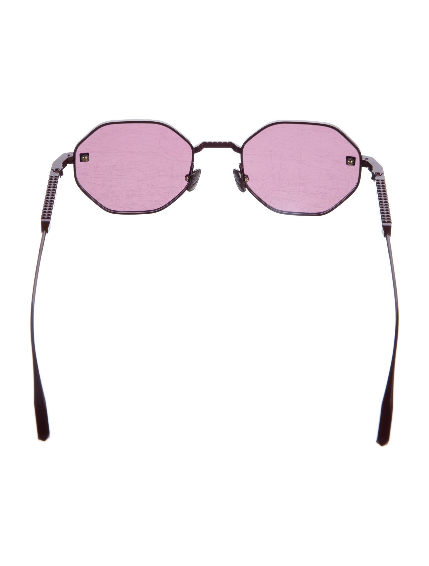 Valentino Round Tinted Sunglasses