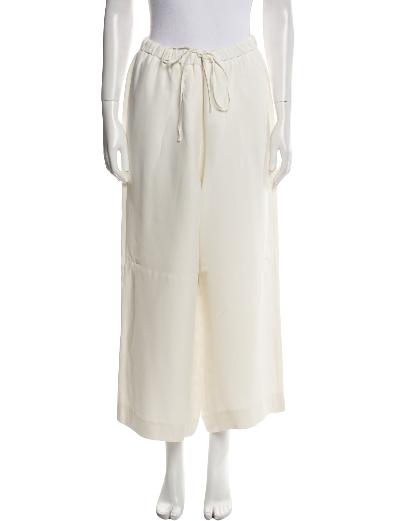 Valentino Silk Wide Leg Pants