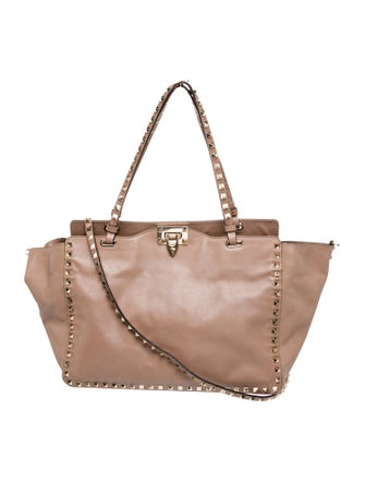Valentino Rockstud Top Handle Bag