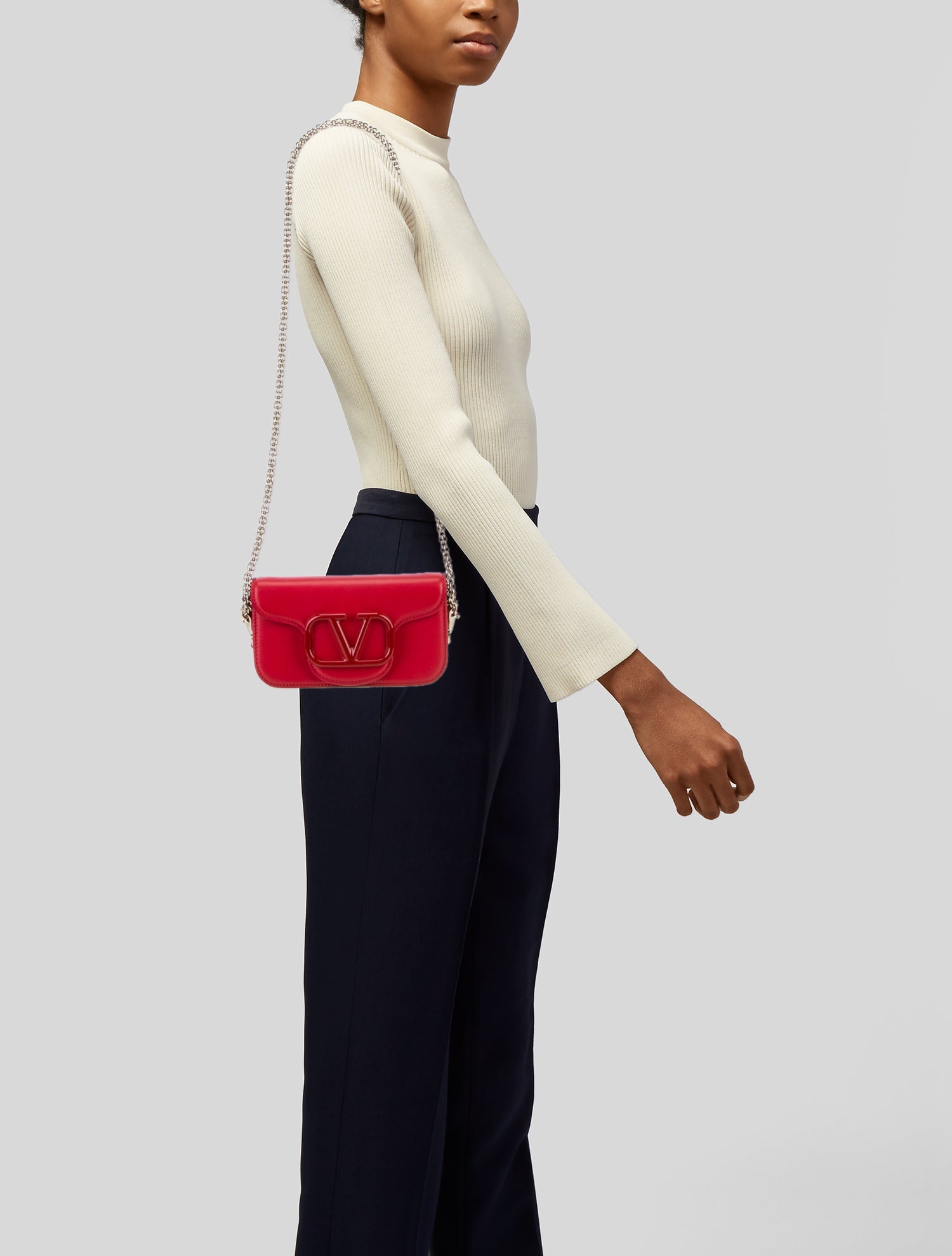 Valentino Leather Crossbody Bag