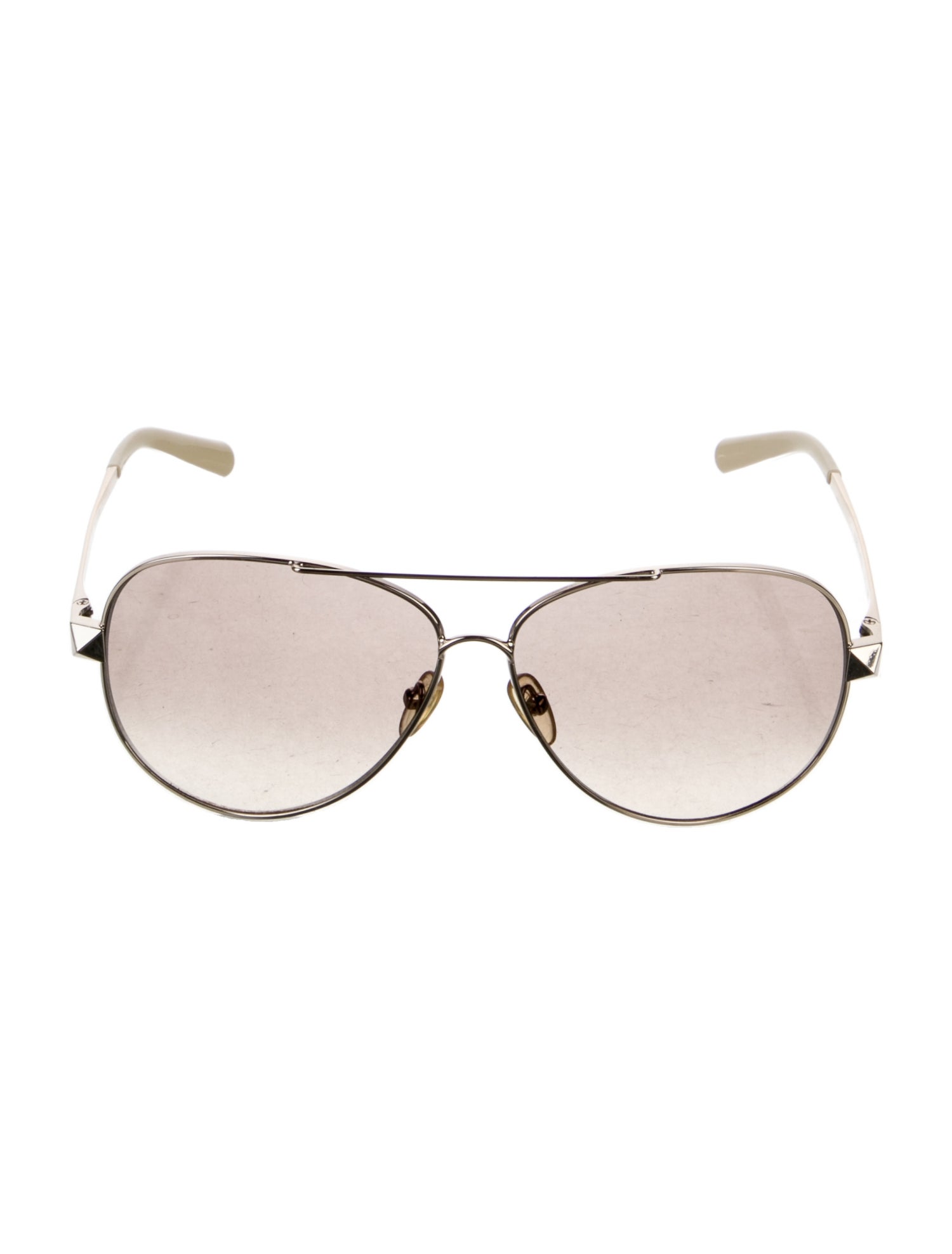 Valentino Aviator Tinted Sunglasses