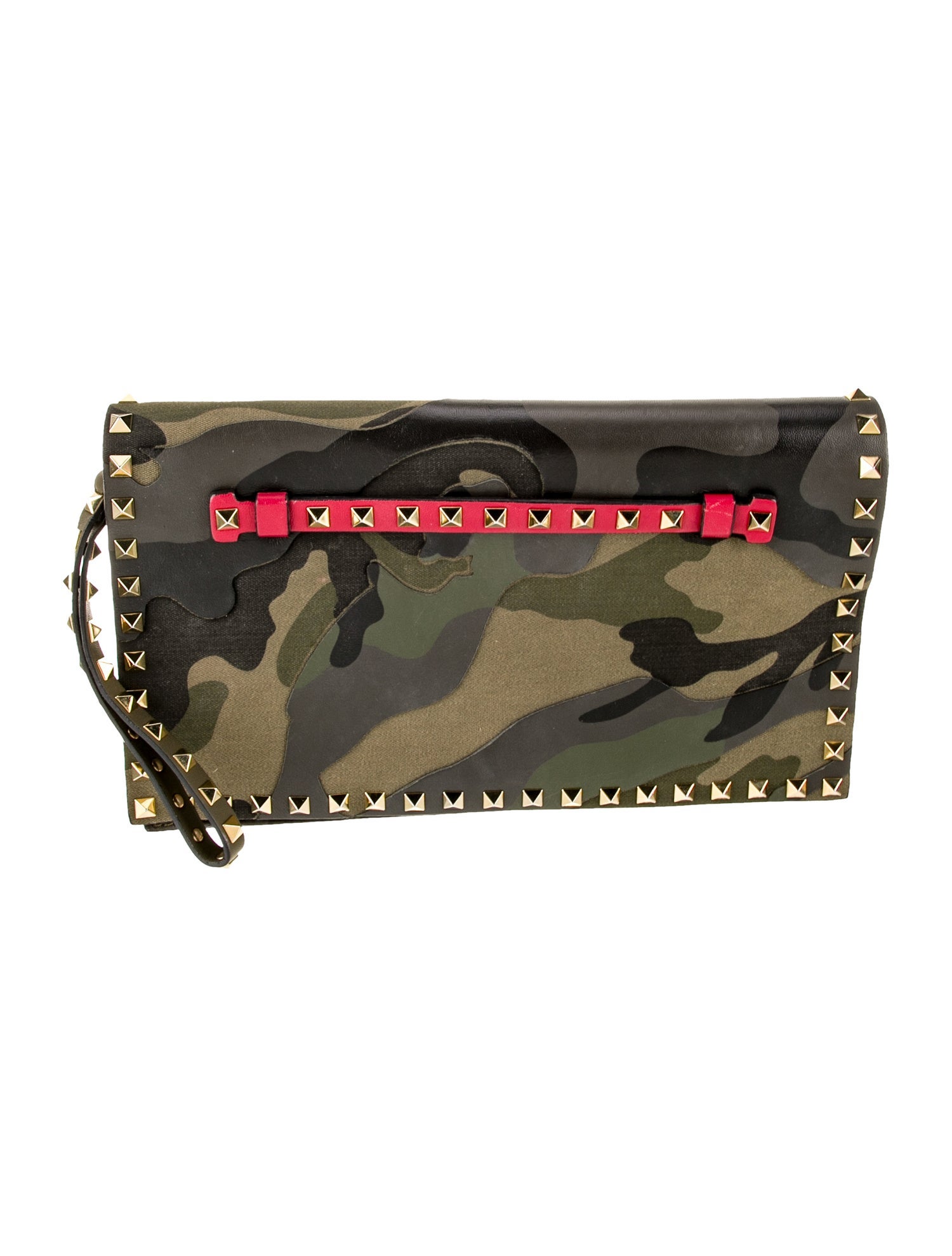 Valentino Rockstud Clutch