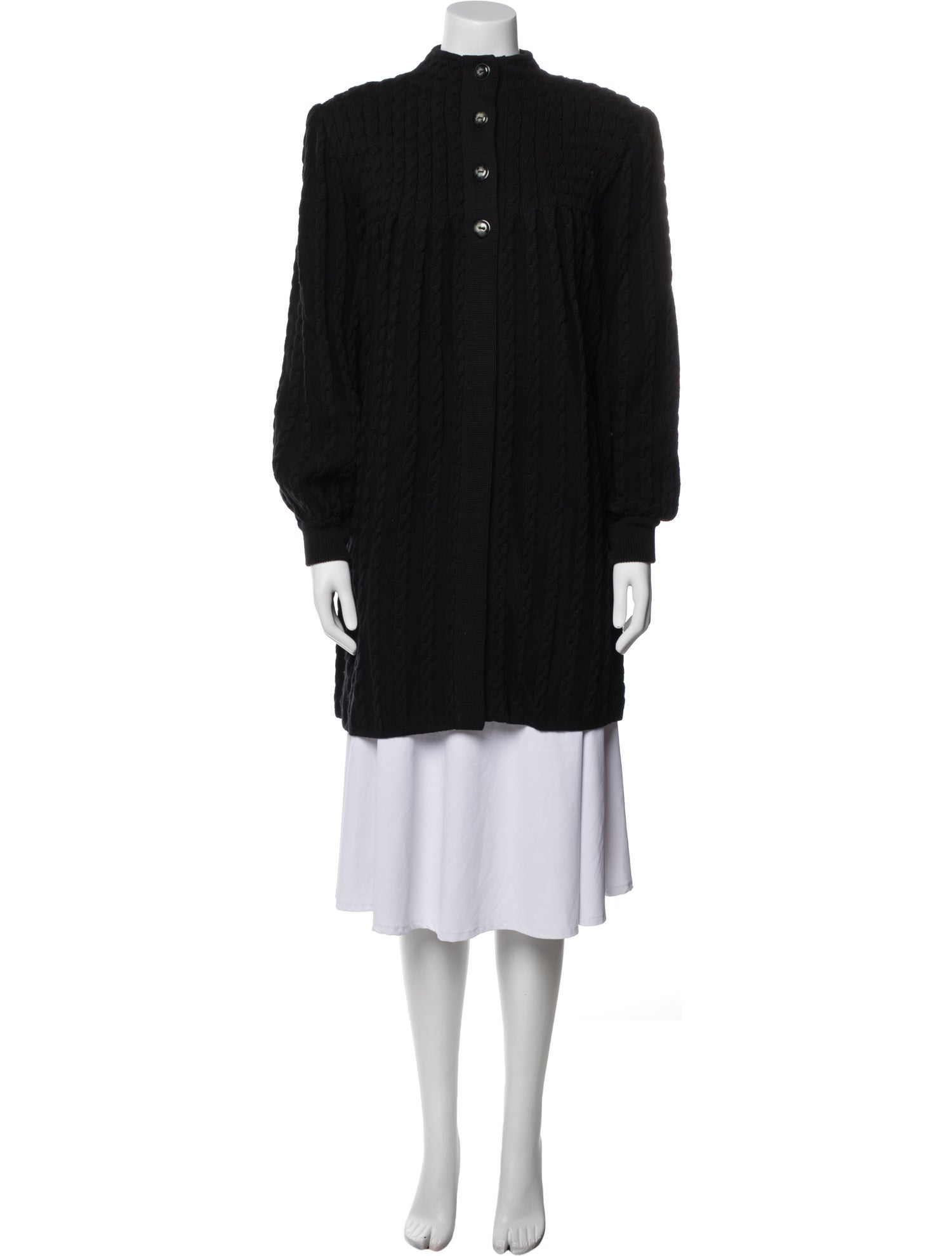 Valentino Wool Mock Neck Sweater