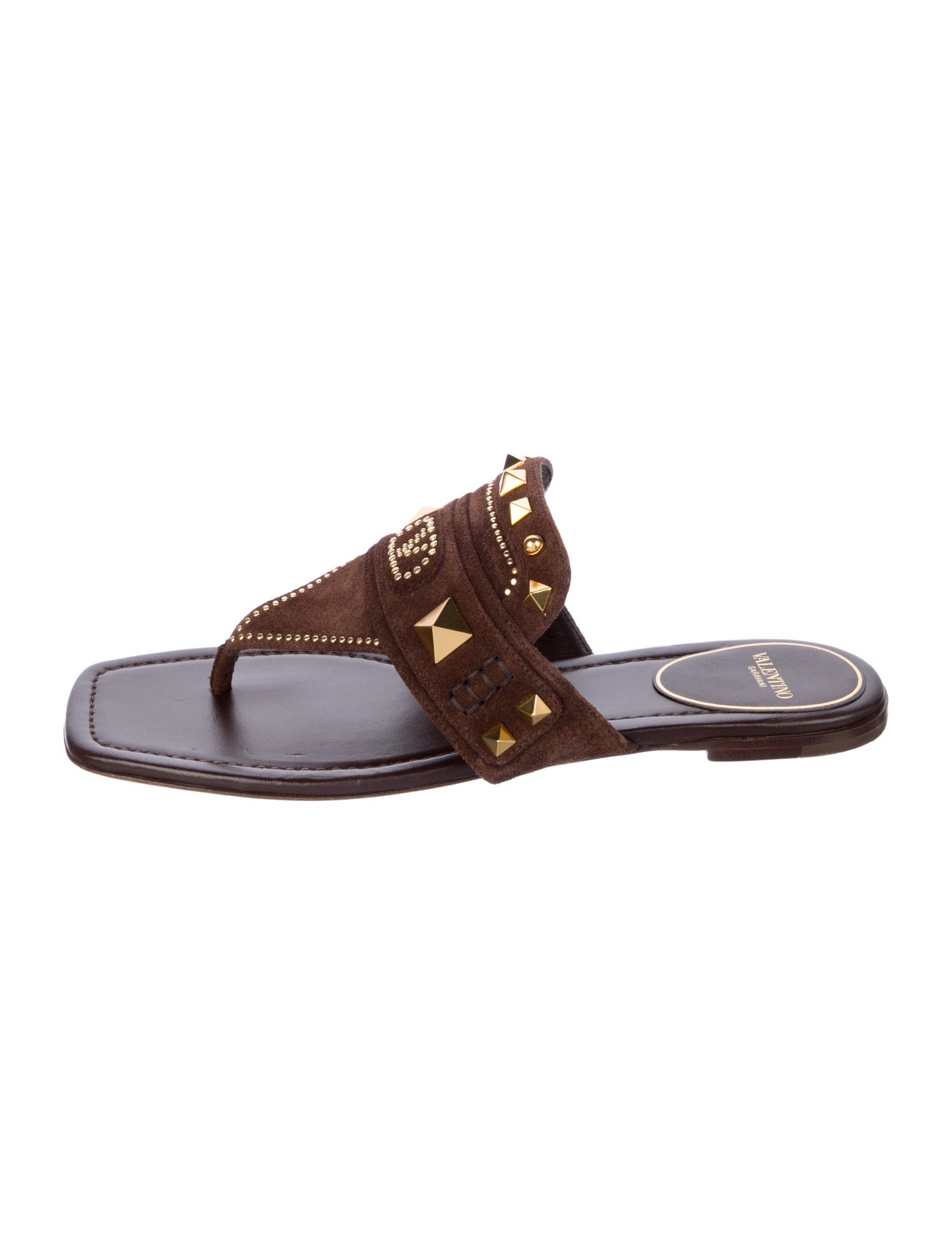 Valentino Suede Slides