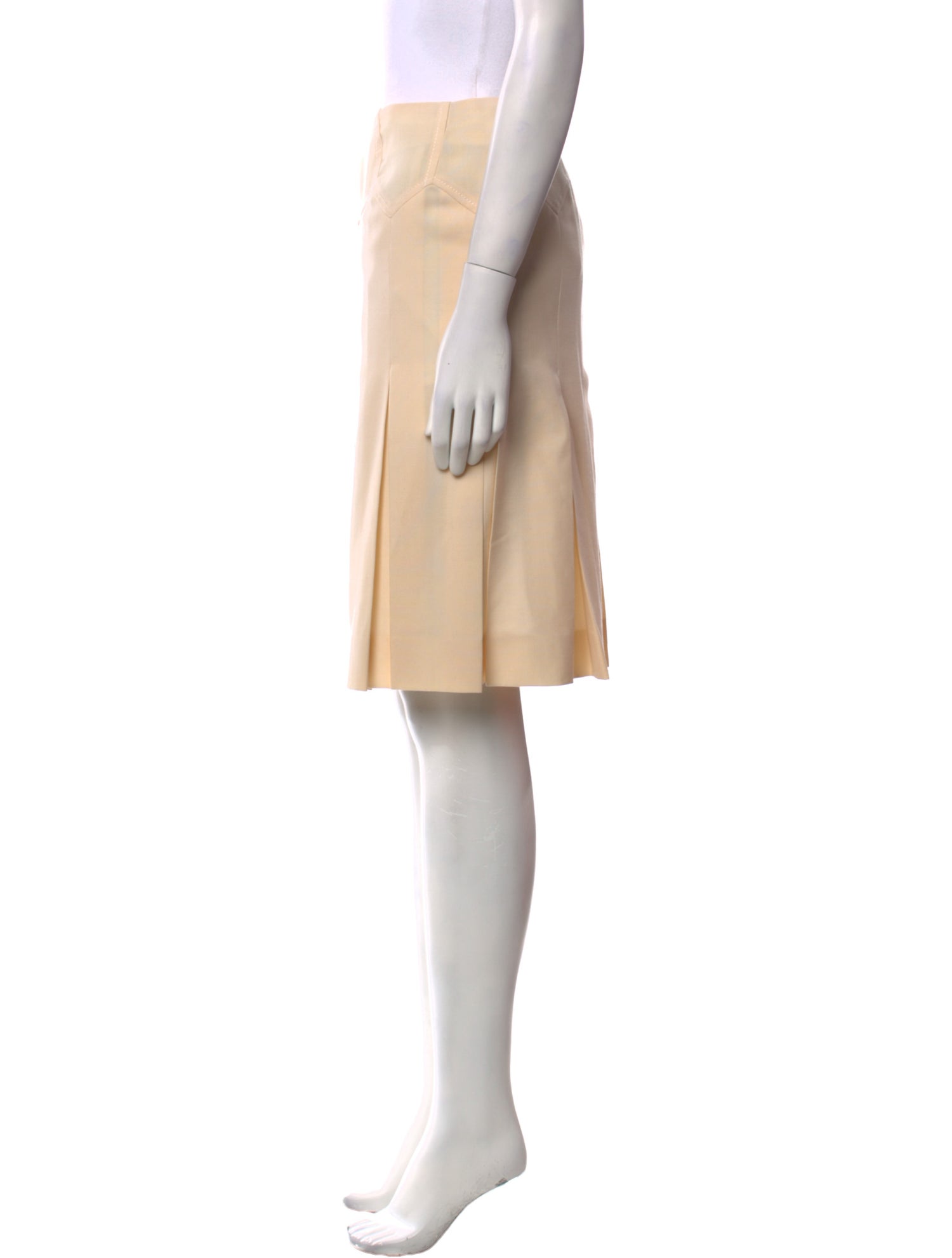 Valentino Virgin Wool Knee-Length Skirt