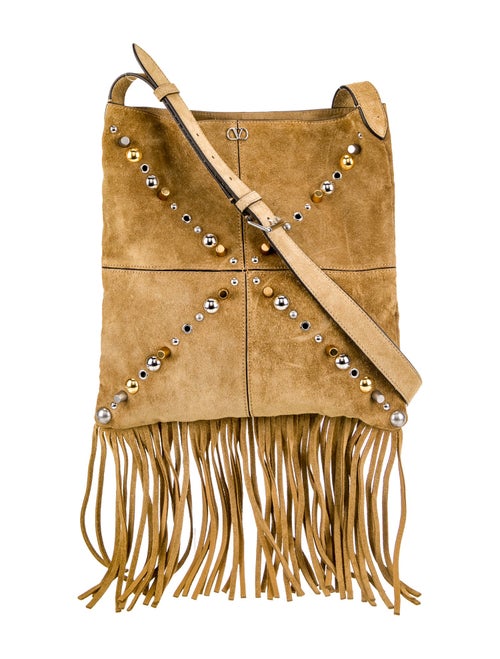 Valentino Suede Bucket Bag