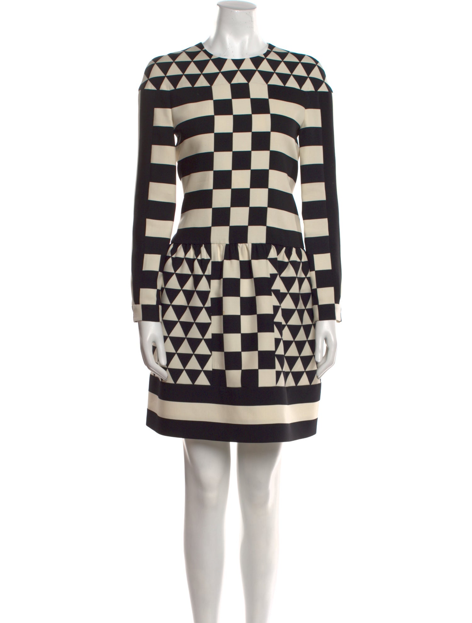 Valentino Virgin Wool Mini Dress