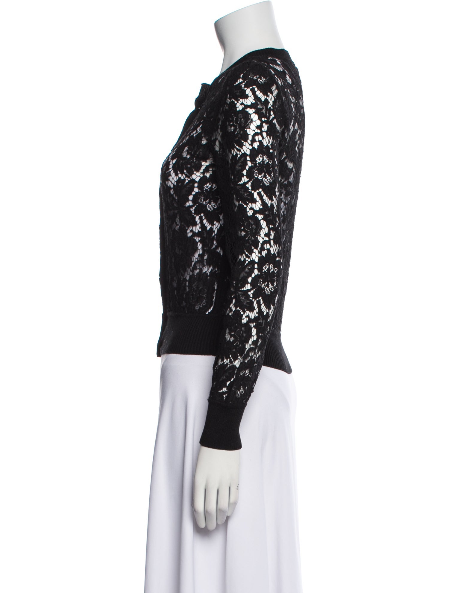 Valentino Lace Lace Pattern Sweater