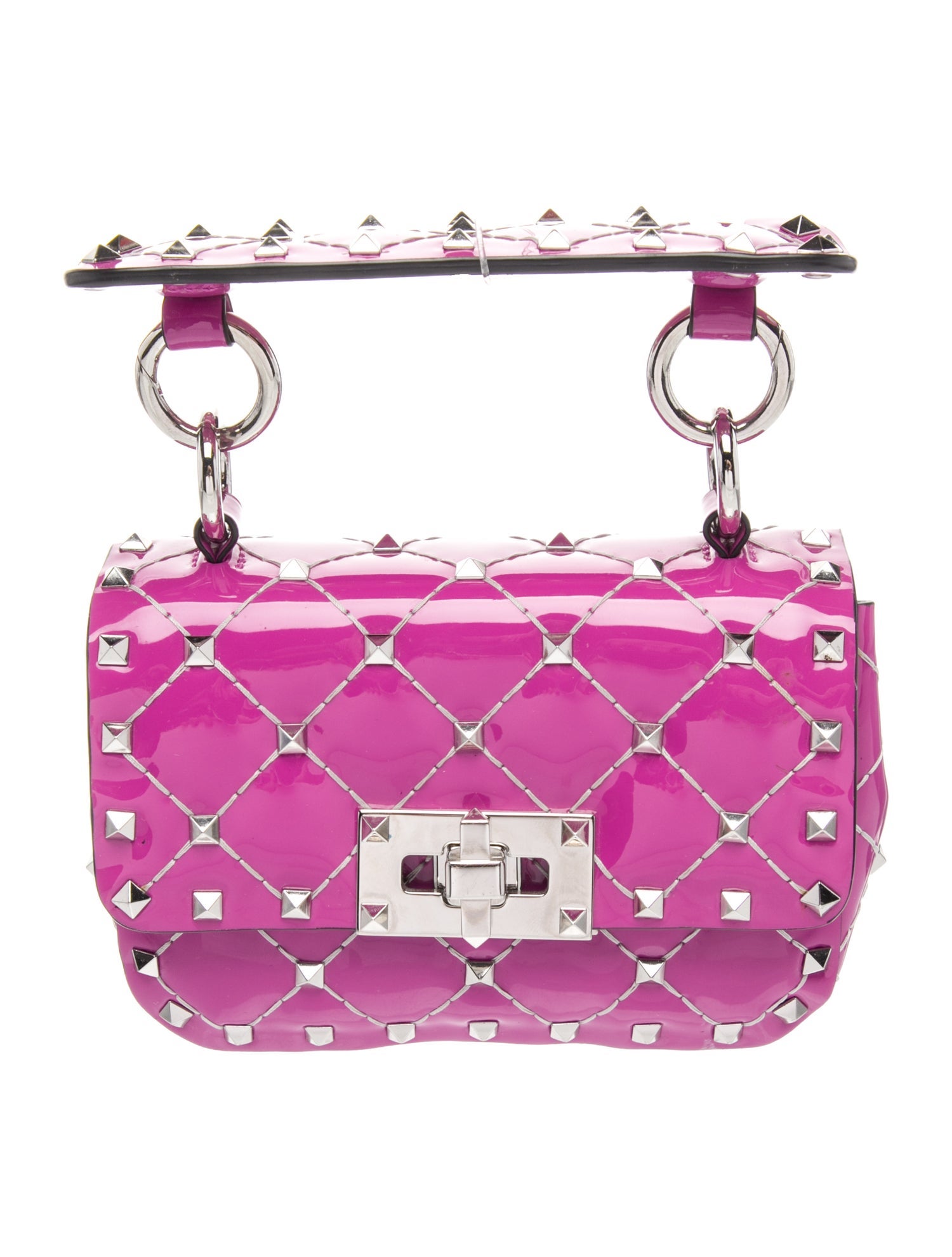 Valentino Rockstud Rockstud Spike Handle Bag Micro