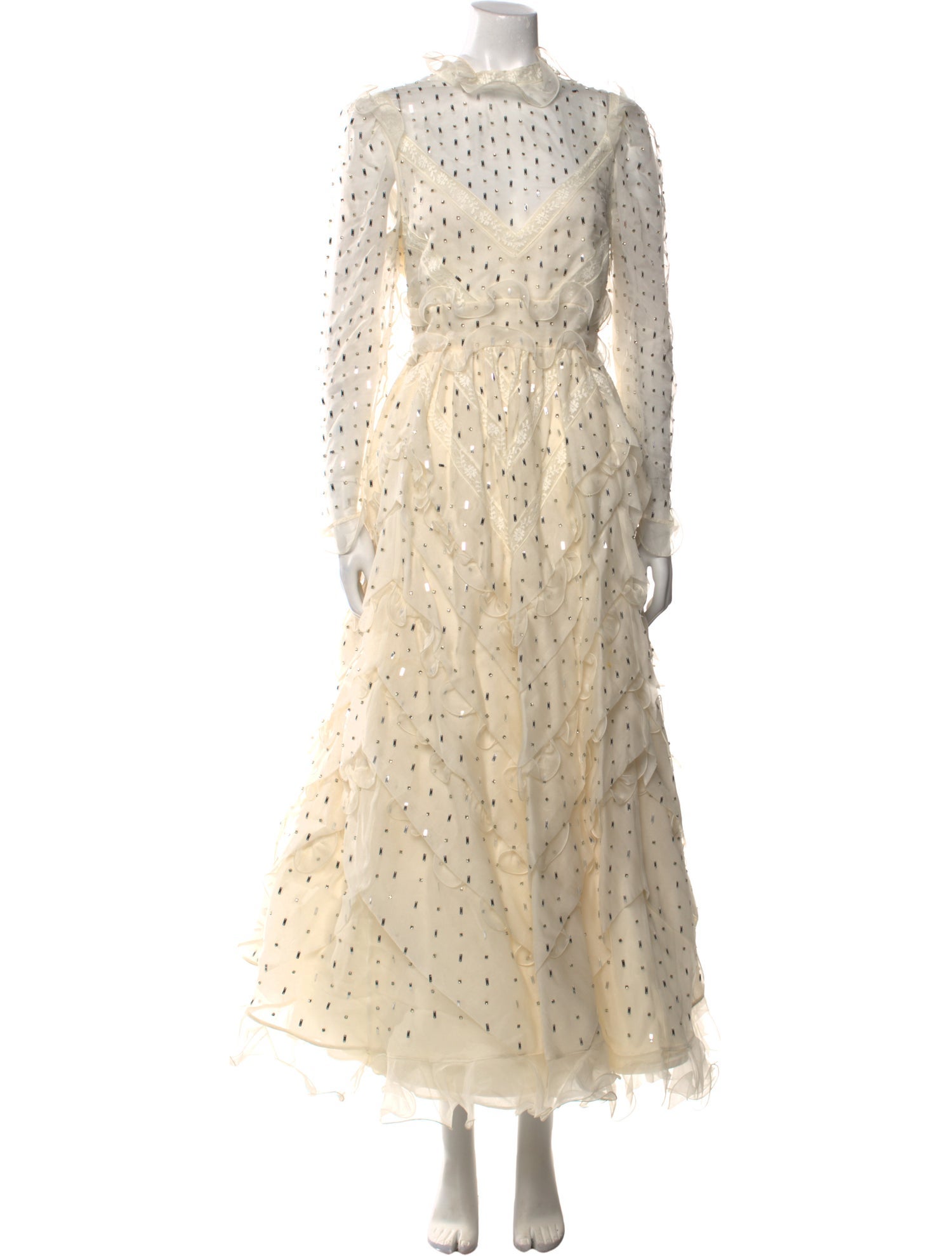 Valentino Silk Long Dress