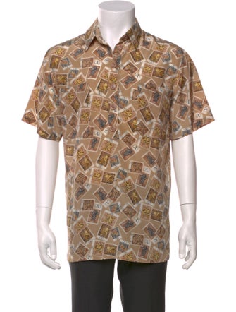 Valentino Printed Short Sleeve Shirt
