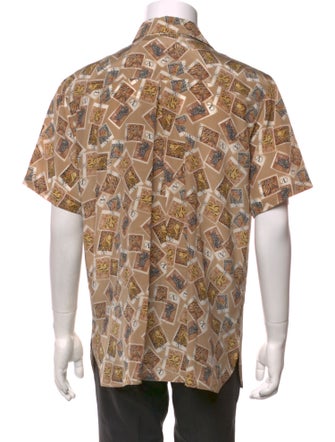 Valentino Printed Short Sleeve Shirt