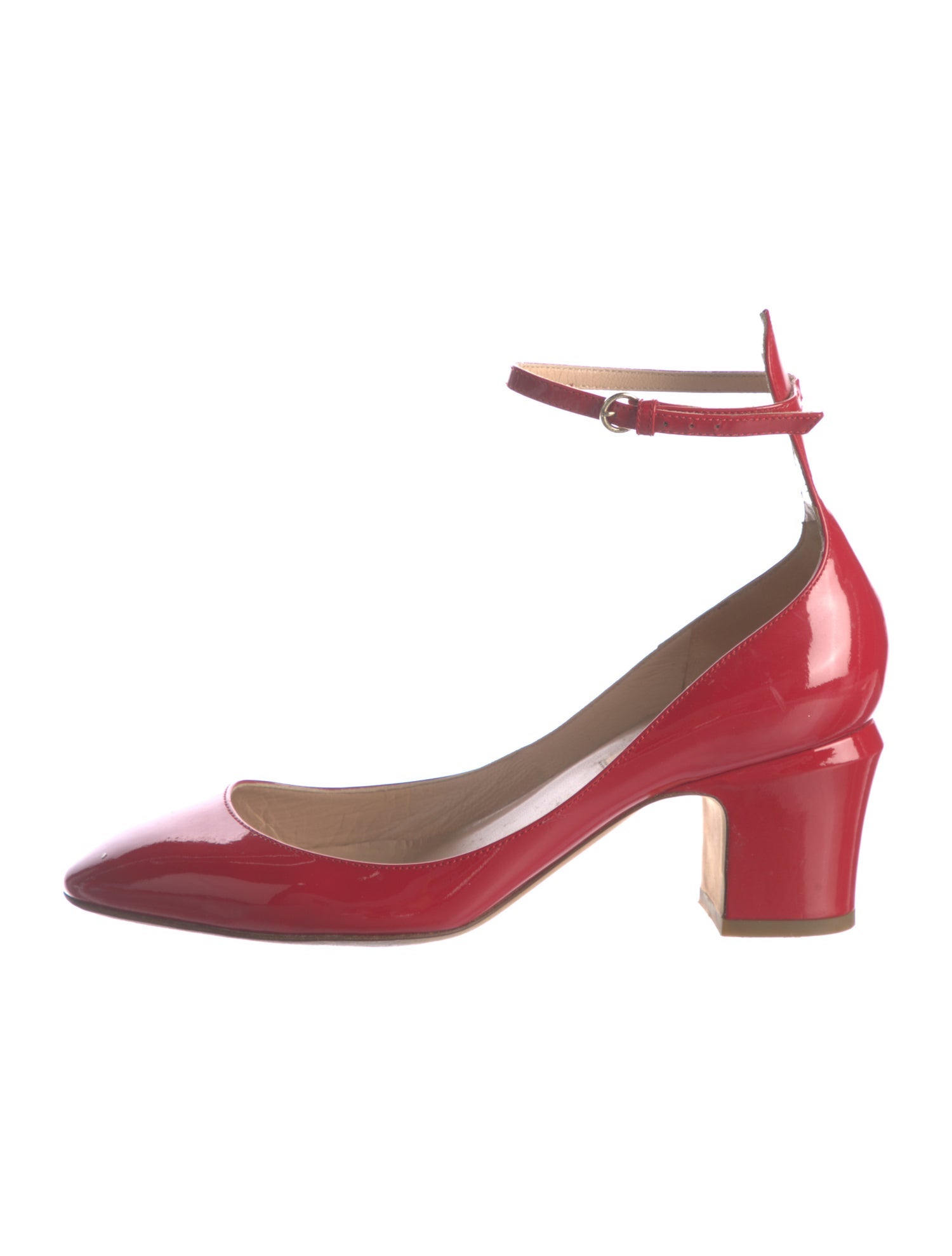 Valentino Patent Leather D'Orsay Pumps