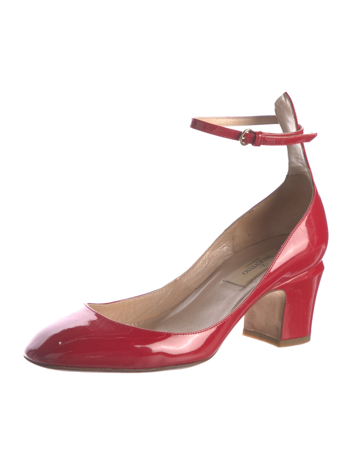 Valentino Patent Leather D'Orsay Pumps