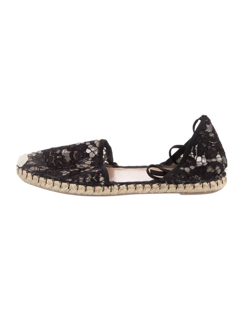 Valentino Lace Lace Pattern Espadrilles