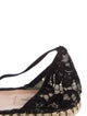 Valentino Lace Lace Pattern Espadrilles