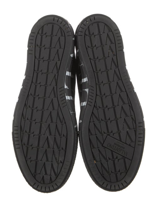 Valentino Canvas Printed Sneakers