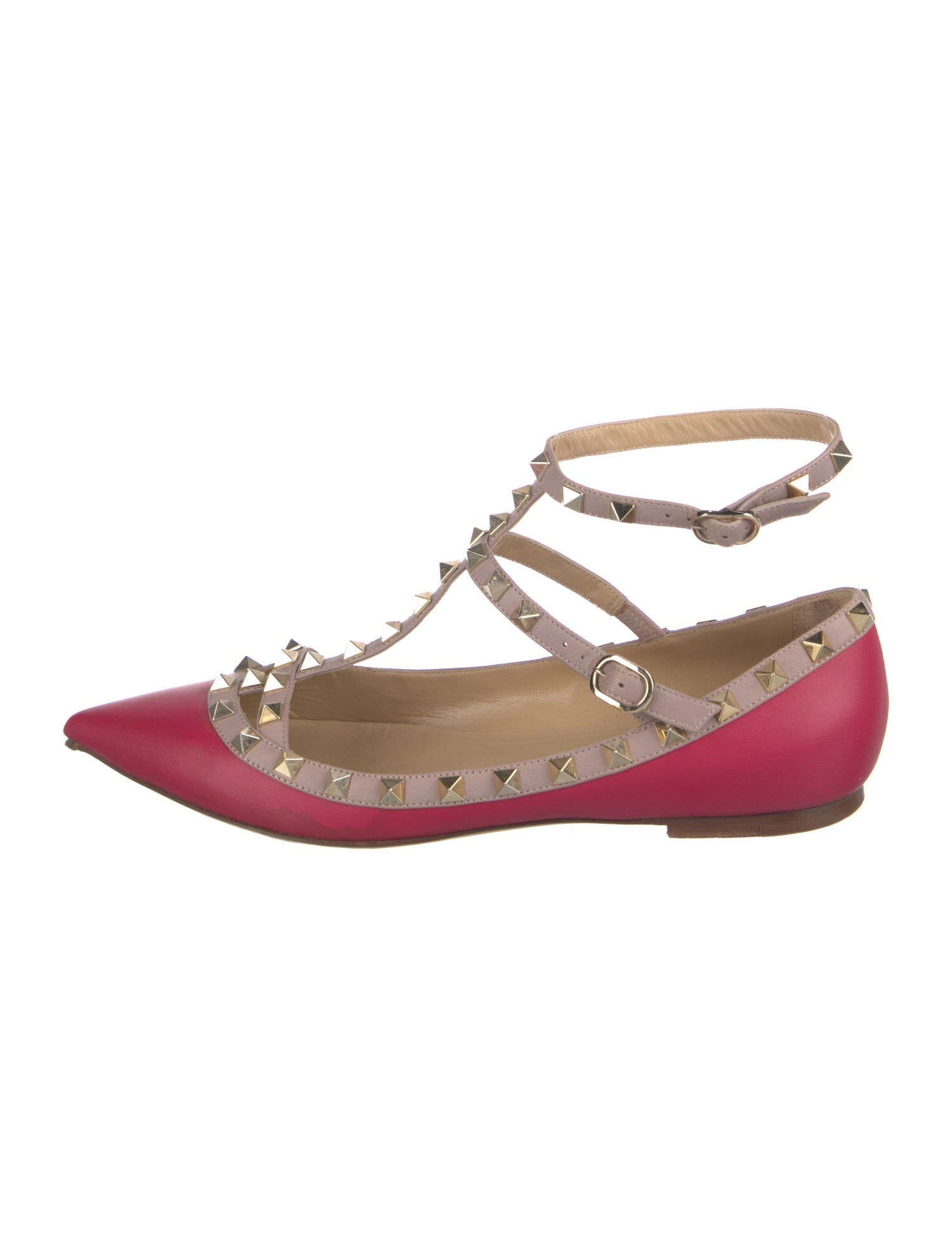 Valentino Rockstud Rockstud Accents Flats
