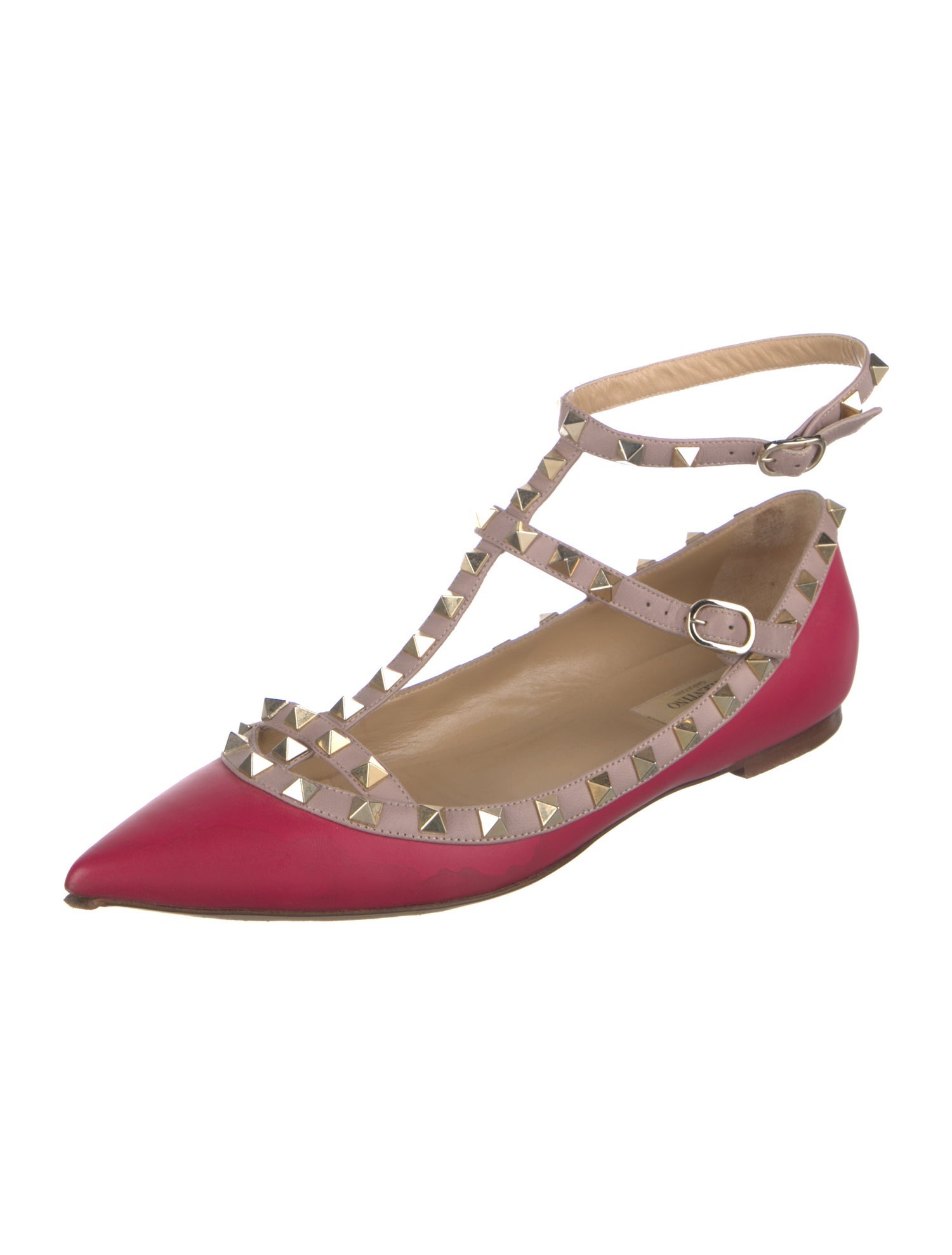 Valentino Rockstud Rockstud Accents Flats