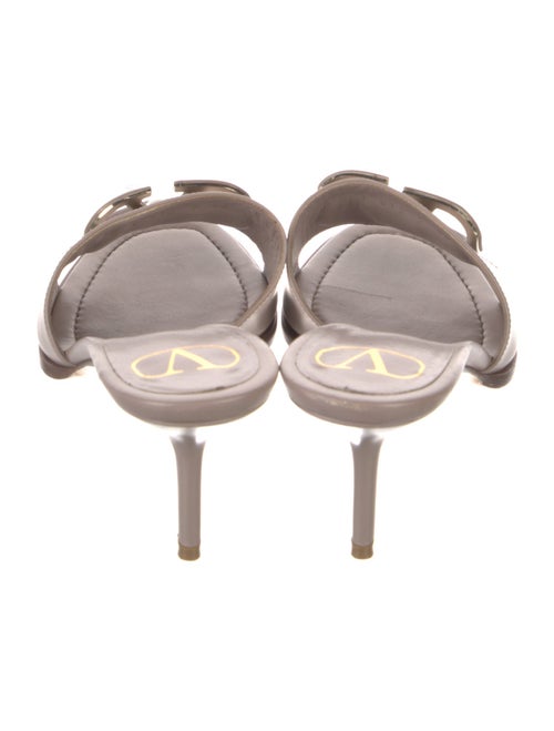 Valentino Leather Slides