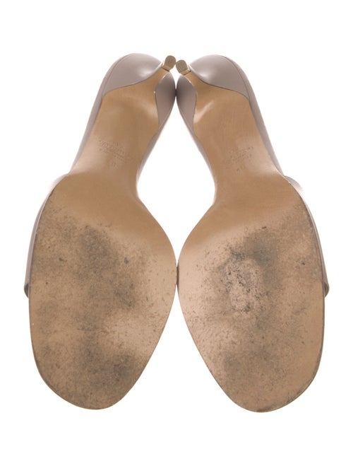 Valentino Leather Slides