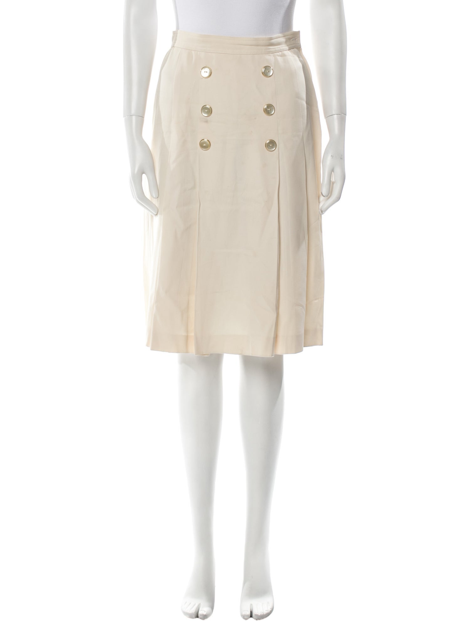 Valentino Wool Knee-Length Skirt