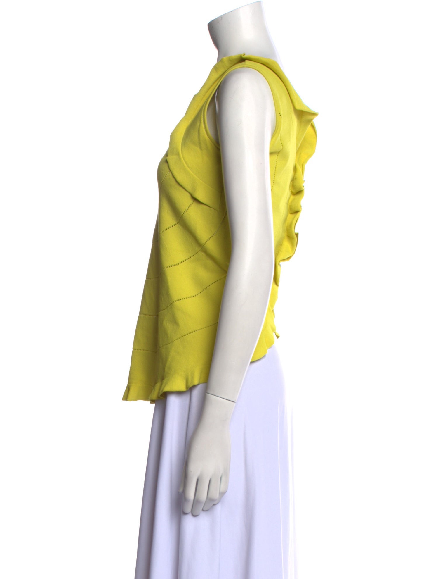 Valentino Scoop Neck Sleeveless Top